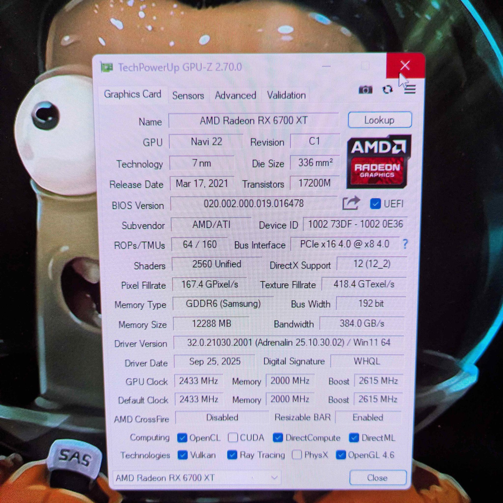 AMD RX 6700XT Reference