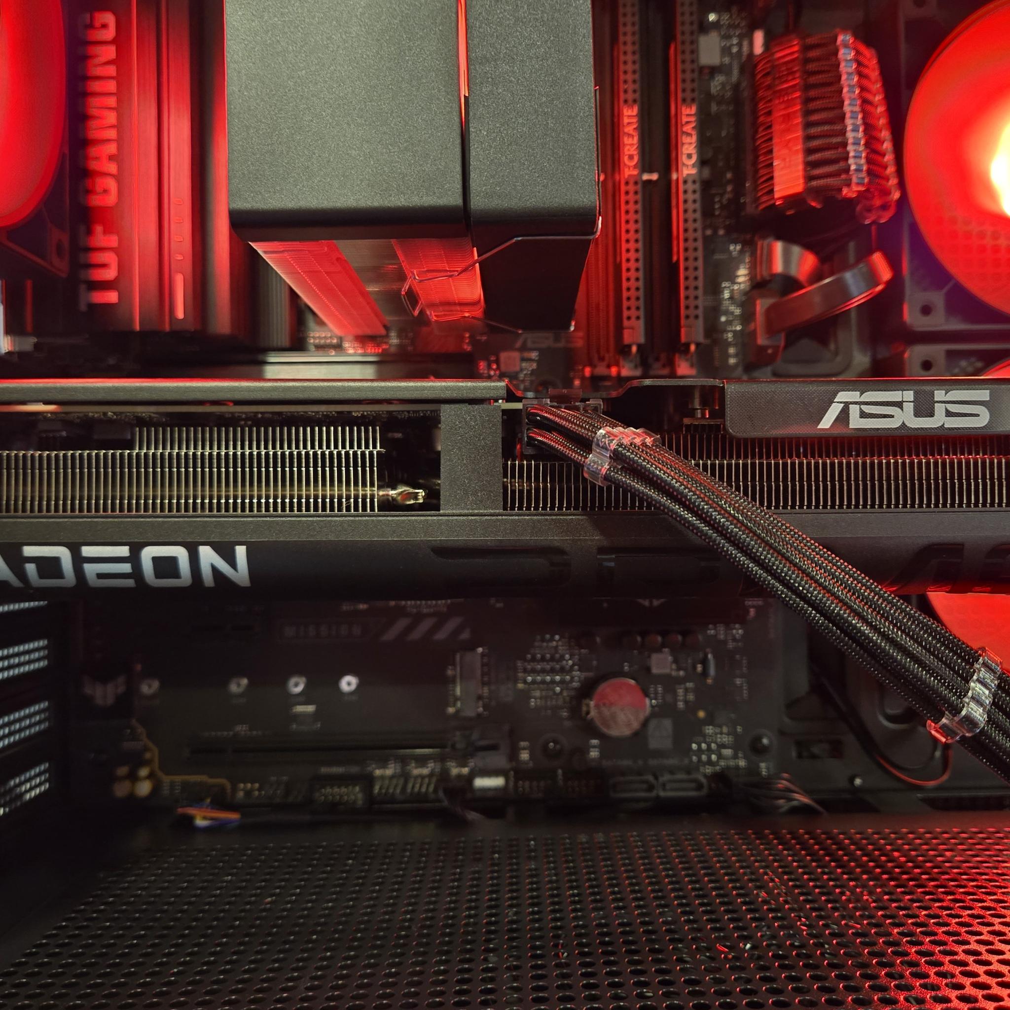 🖥️ Tuf Prime 1080p/1440p Gaming PC | Ryzen 5 9600X|RX 9060XT 16GB | 16GB DDR5 |1TB NVME|Wifi/BT 🖥️
