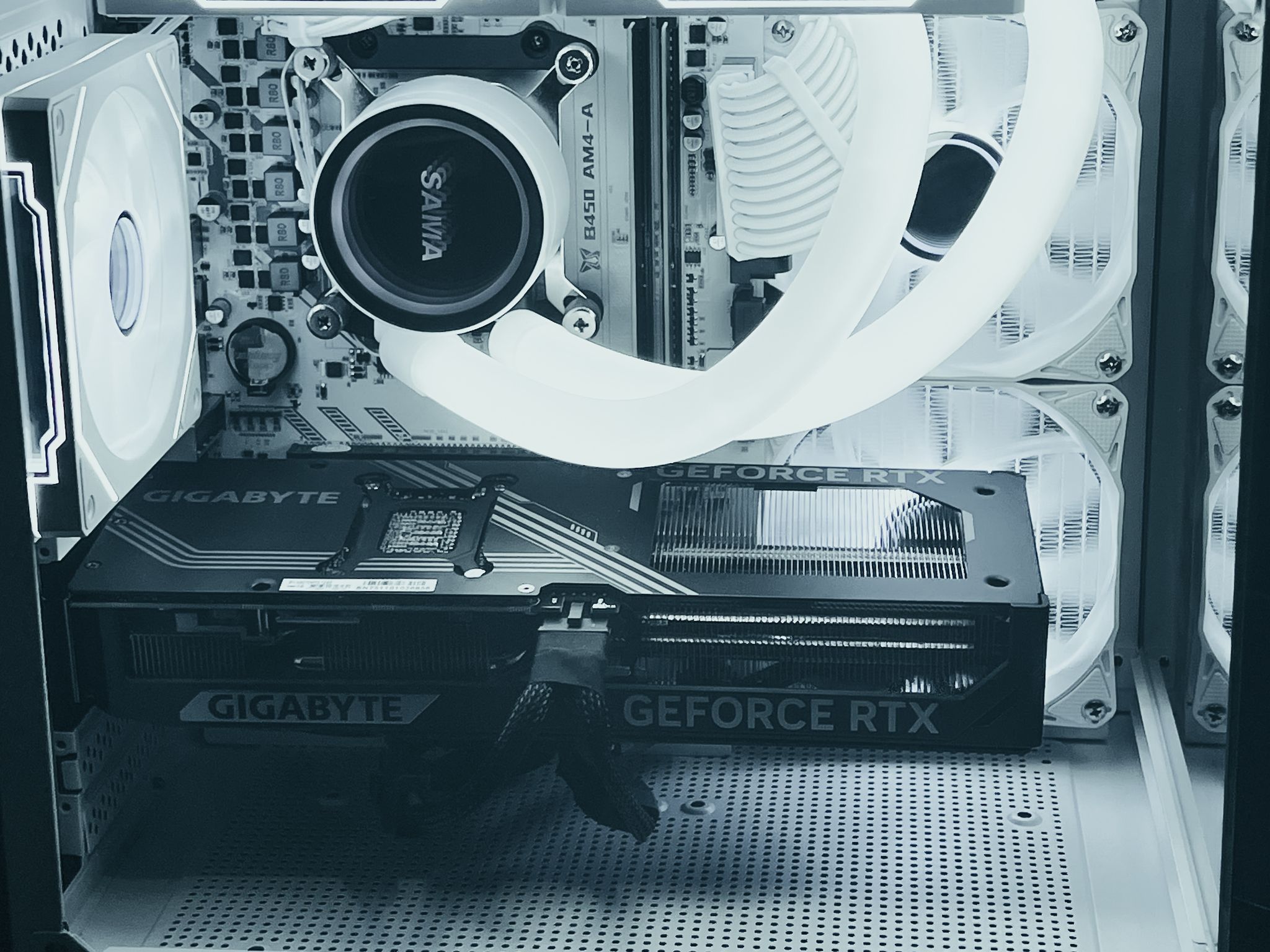 RTX 5070 Gaming PC Computer White RGB