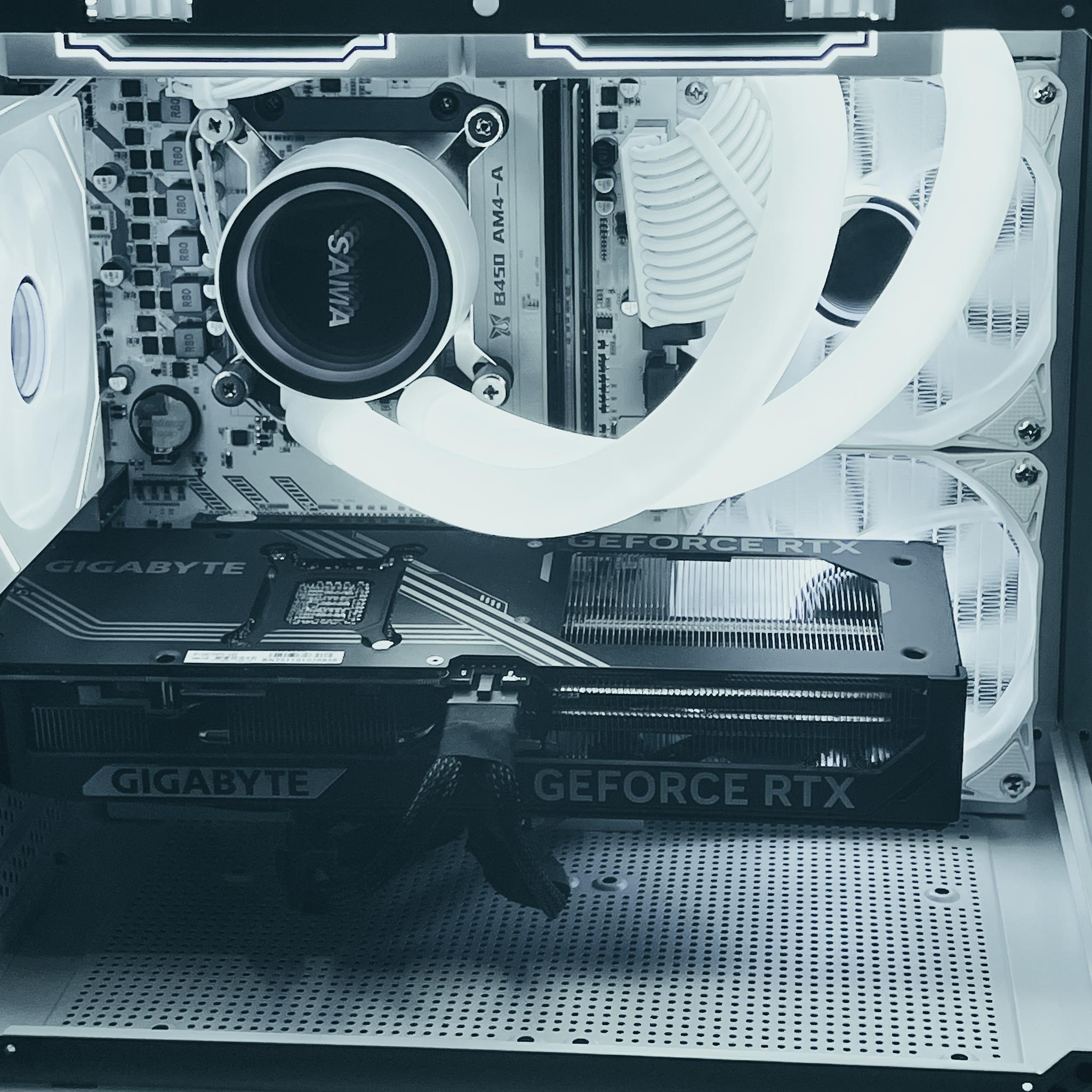 RTX 5070 Gaming PC Computer White RGB