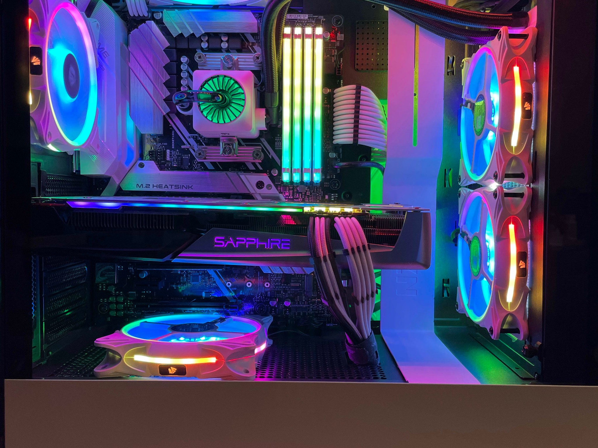 Ryzen 7 + 5700 XT Gaming PC w/ 32GB RAM, 3TB SSD Storage, Windows 10 Pro