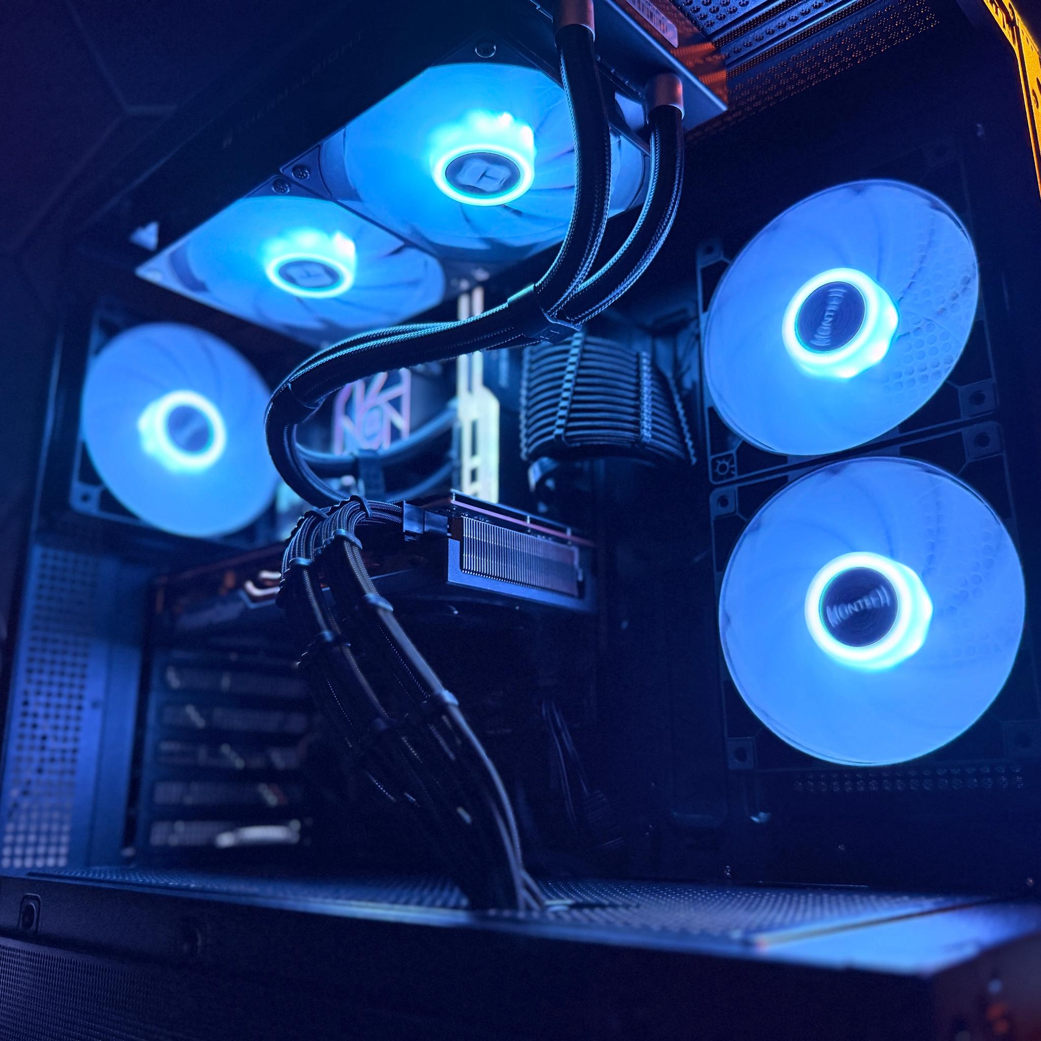🐺 Cerberus 🐺 AMD RX 5700 XT / Intel Core i5-12500 / 1TB NVME / 32GB Ram / 240 AIO / Windows 11 Pro