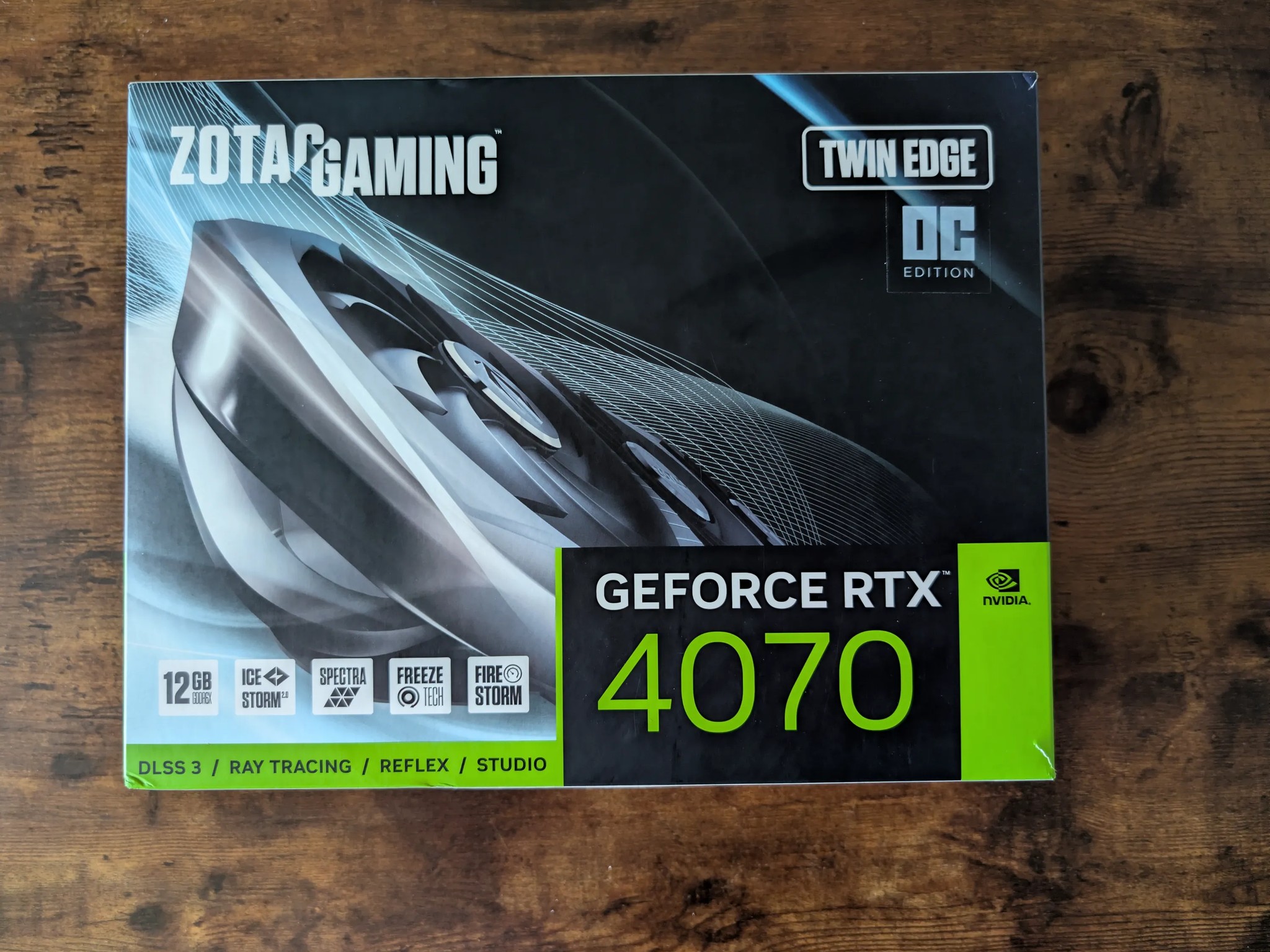 ZOTAC GAMING GeForce RTX 4070 Twin Edge OC