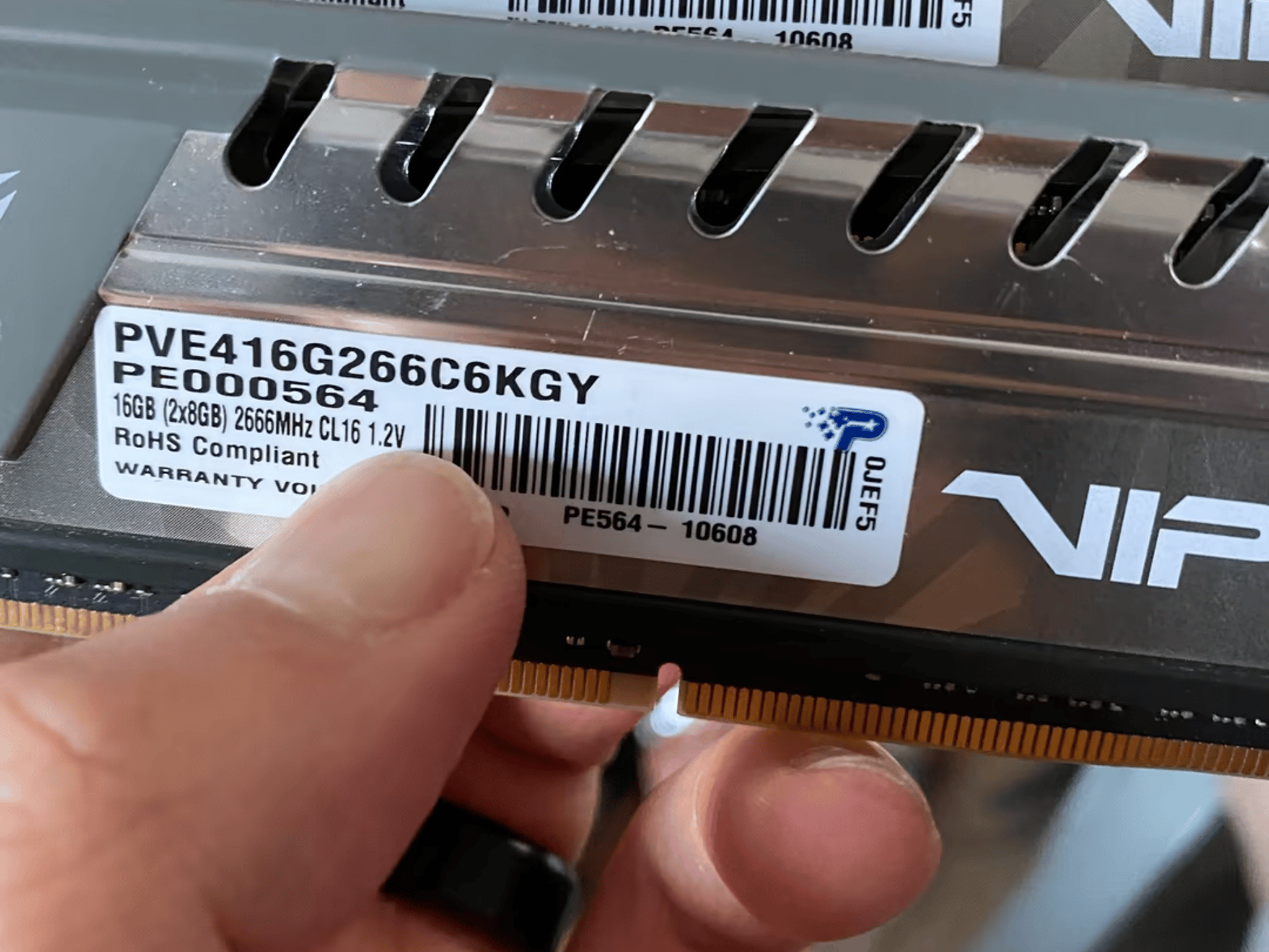 Patriot Viper 16gb (2 x 8GB) 2666 MHz CL 16 