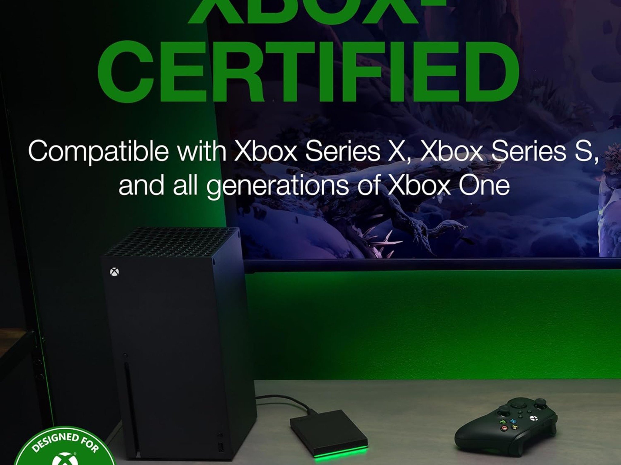 Seagate Game Drive for Xbox 4TB External HDD USB 3.2 Gen 1 – Tested, Excellent (STKX4000402)