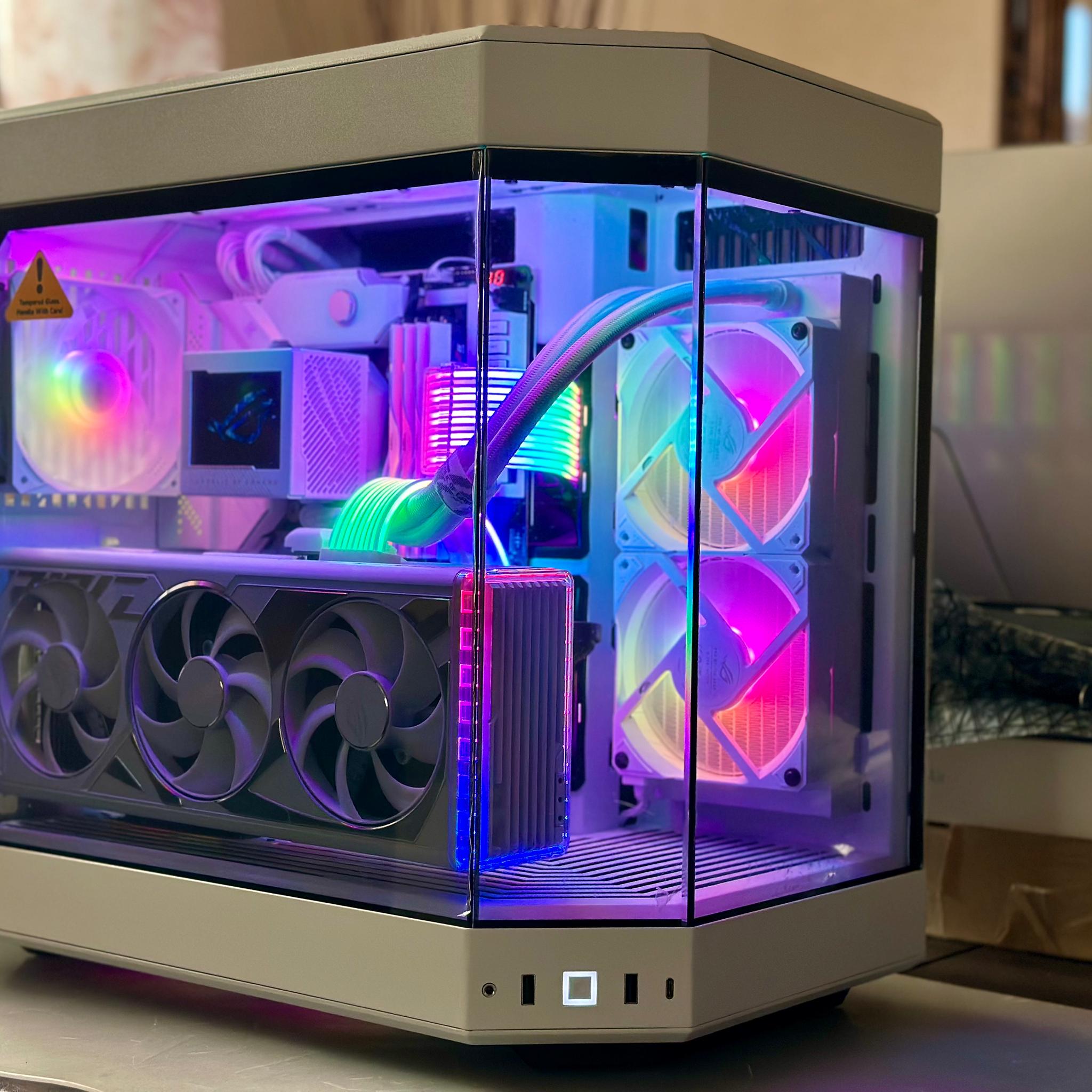 Unstoppable: 14700K, ROG 4080, 64GB 6000, 2TB, ROG FORMULA Z690, 850W, HYTE Y60, RYUJIN III 240mm