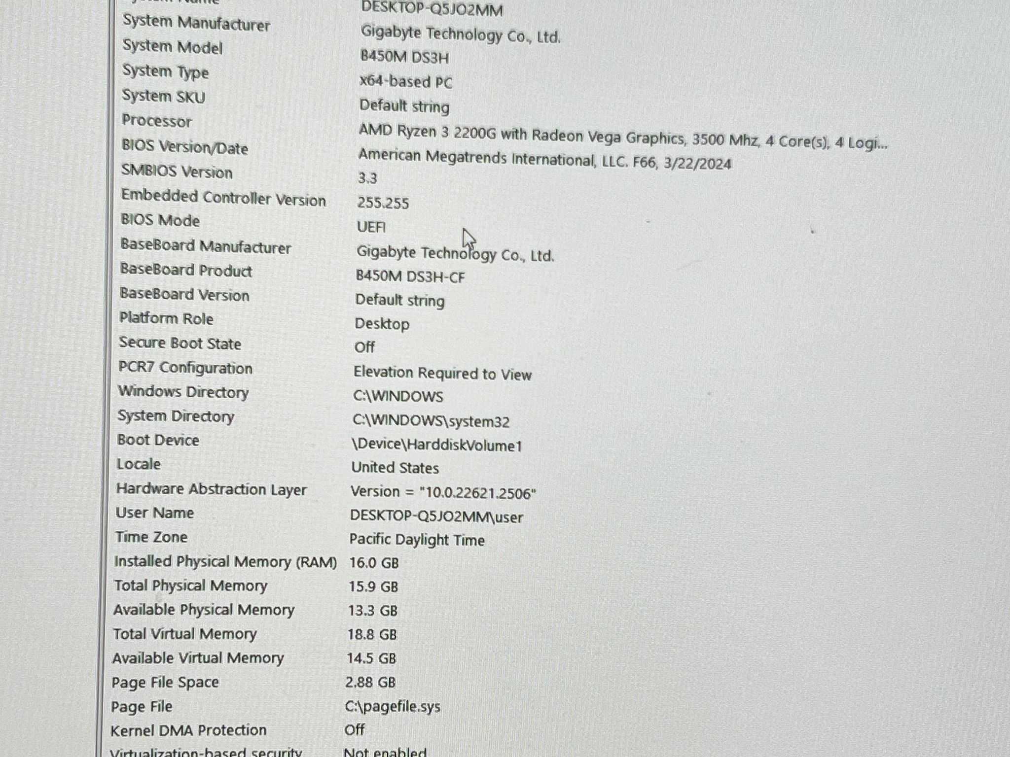 Gaming PC | Intel i5-6500 | RX 590 GME | 16GB RAM | 256GB SSD/1TB HDD | Windows 10 Pro