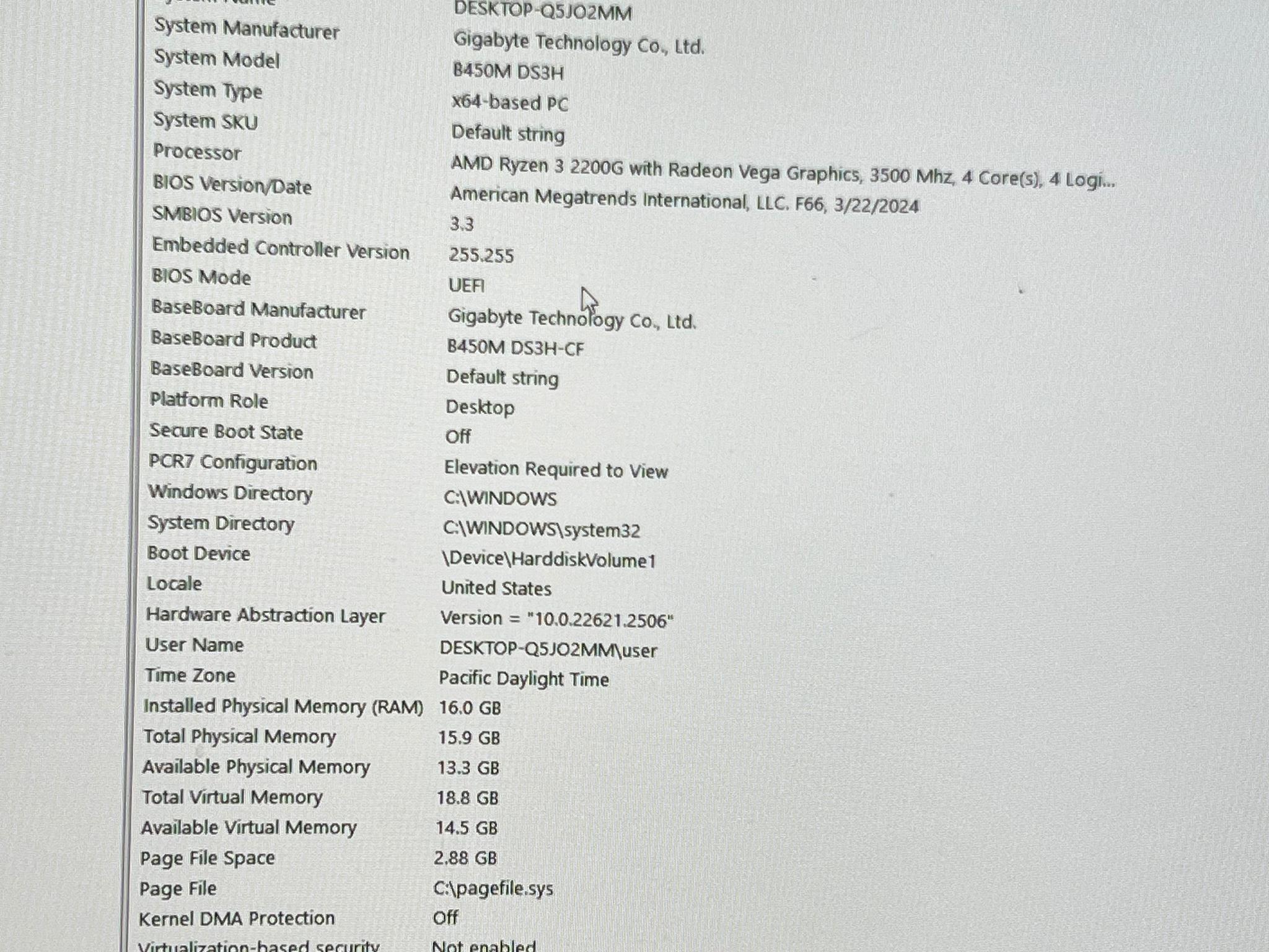 Gaming PC | Intel i5-6500 | RX 590 GME | 16GB RAM | 256GB SSD/1TB HDD | Windows 10 Pro