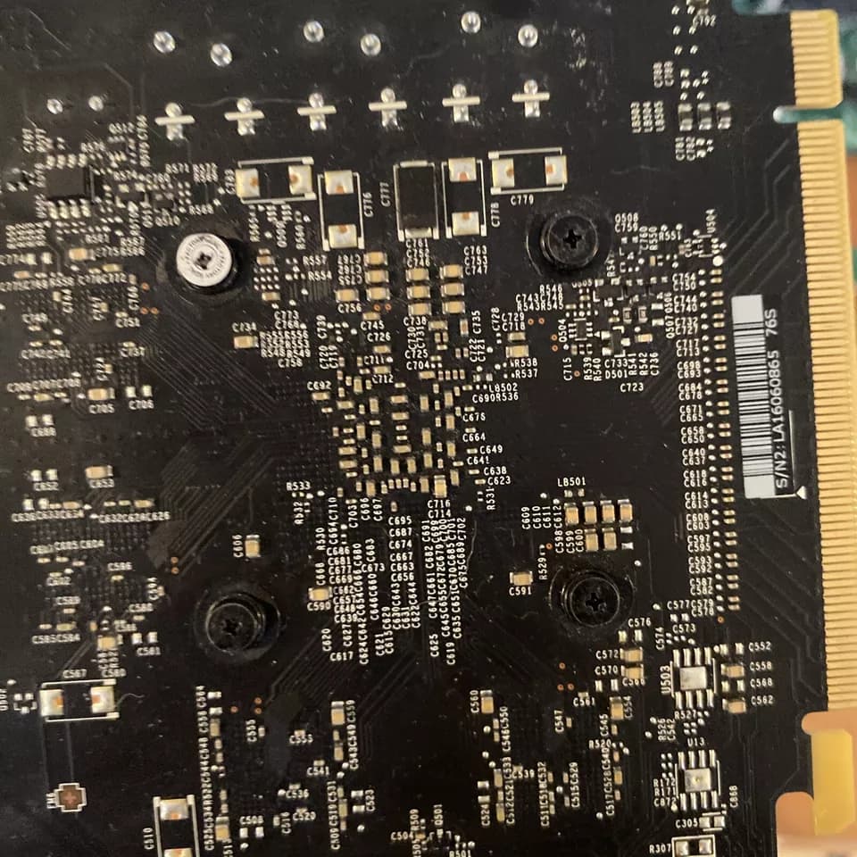 MSI NVIDIA GeForce GTX 1050 TI 4GB GDDR5 GPU (USED)