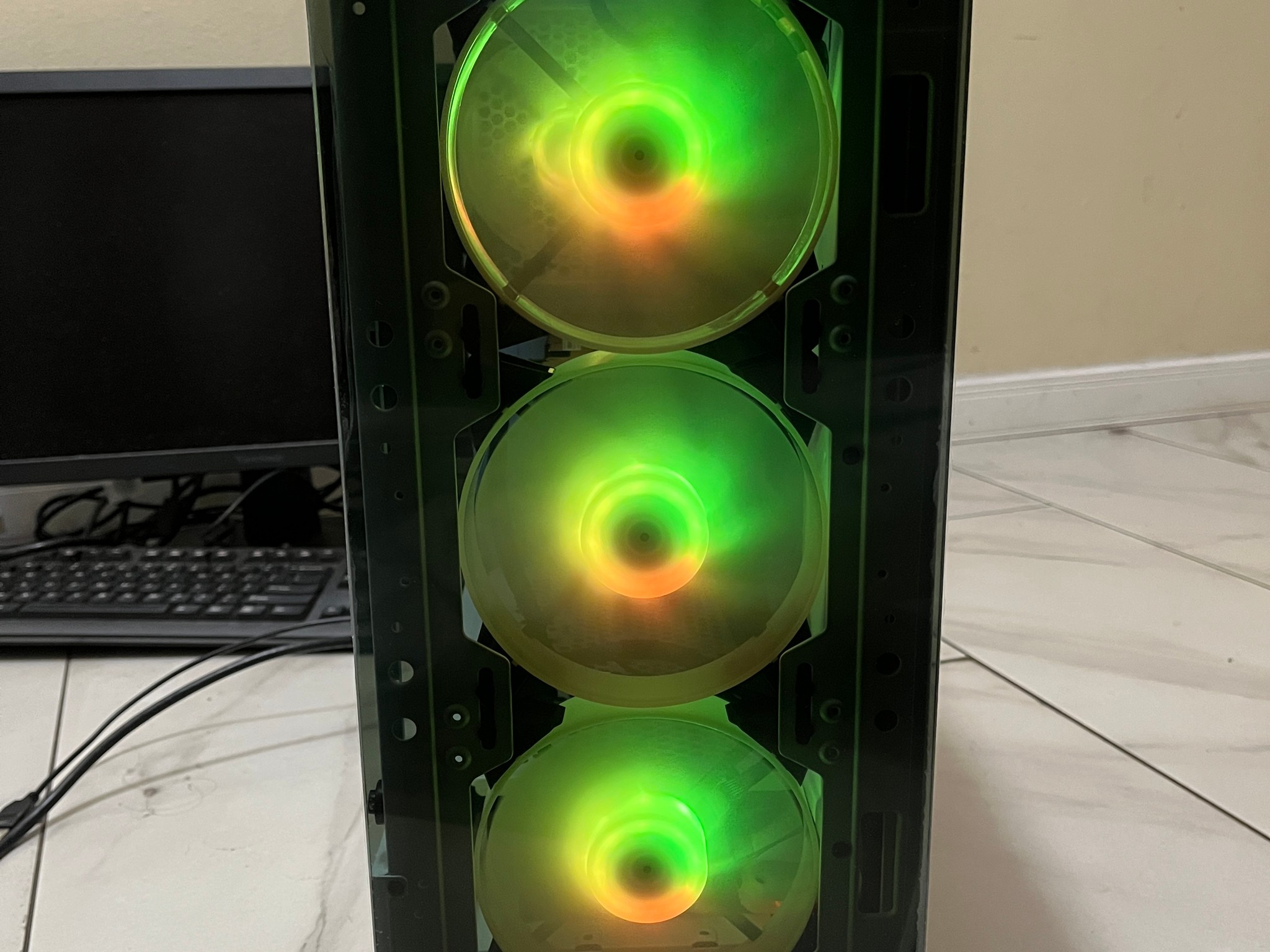 🟠🔥NVIDIA RTX 3060 Ti, Intel i5-10400, 16GB RAM, 1TB SSD, High Performance RGB Gaming PC w/ Remote
