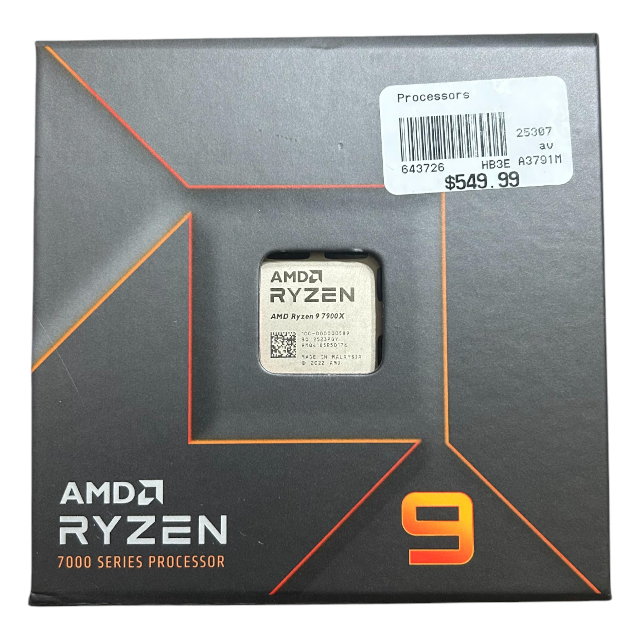 AMD Ryzen 9 7900X (12 Core - 24 Thread)