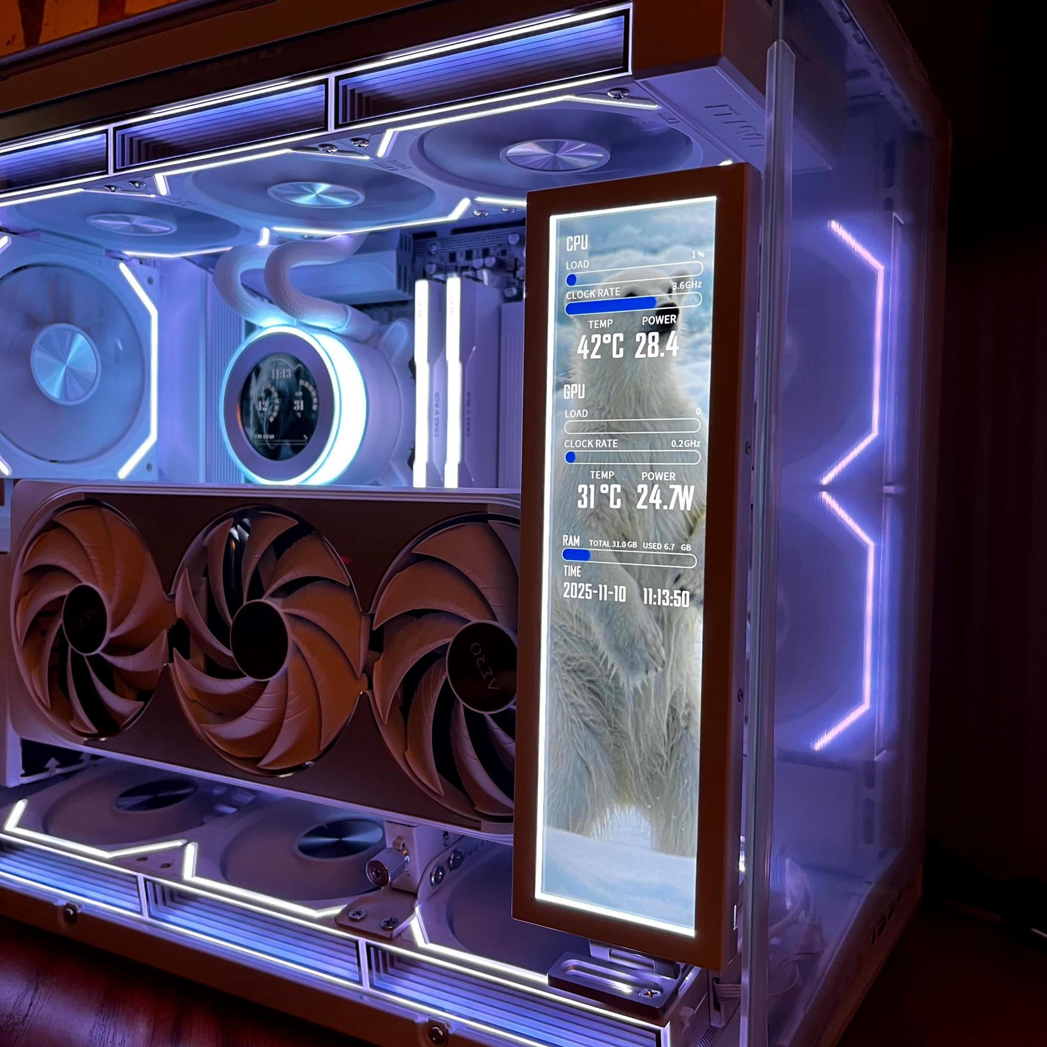 Isbjørn - RTX 5070 Ti OC | Ryzen 7 9800x3d | 2TB NVME | 32GB @6400 MT/sec | 1000W Gold PSU