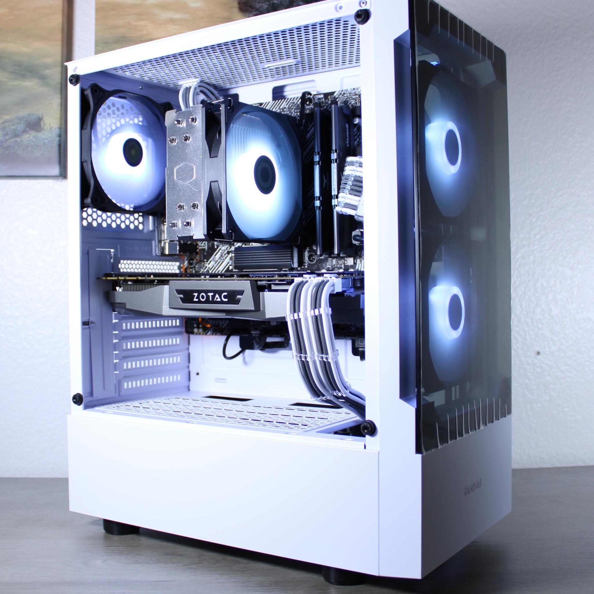 ⚫️⚪️ GAMING PC! | GTX 1070TI | Ryzen 5 2600x | 16GB Ram | 1TB NVME | Win 10 Activated | WIFI