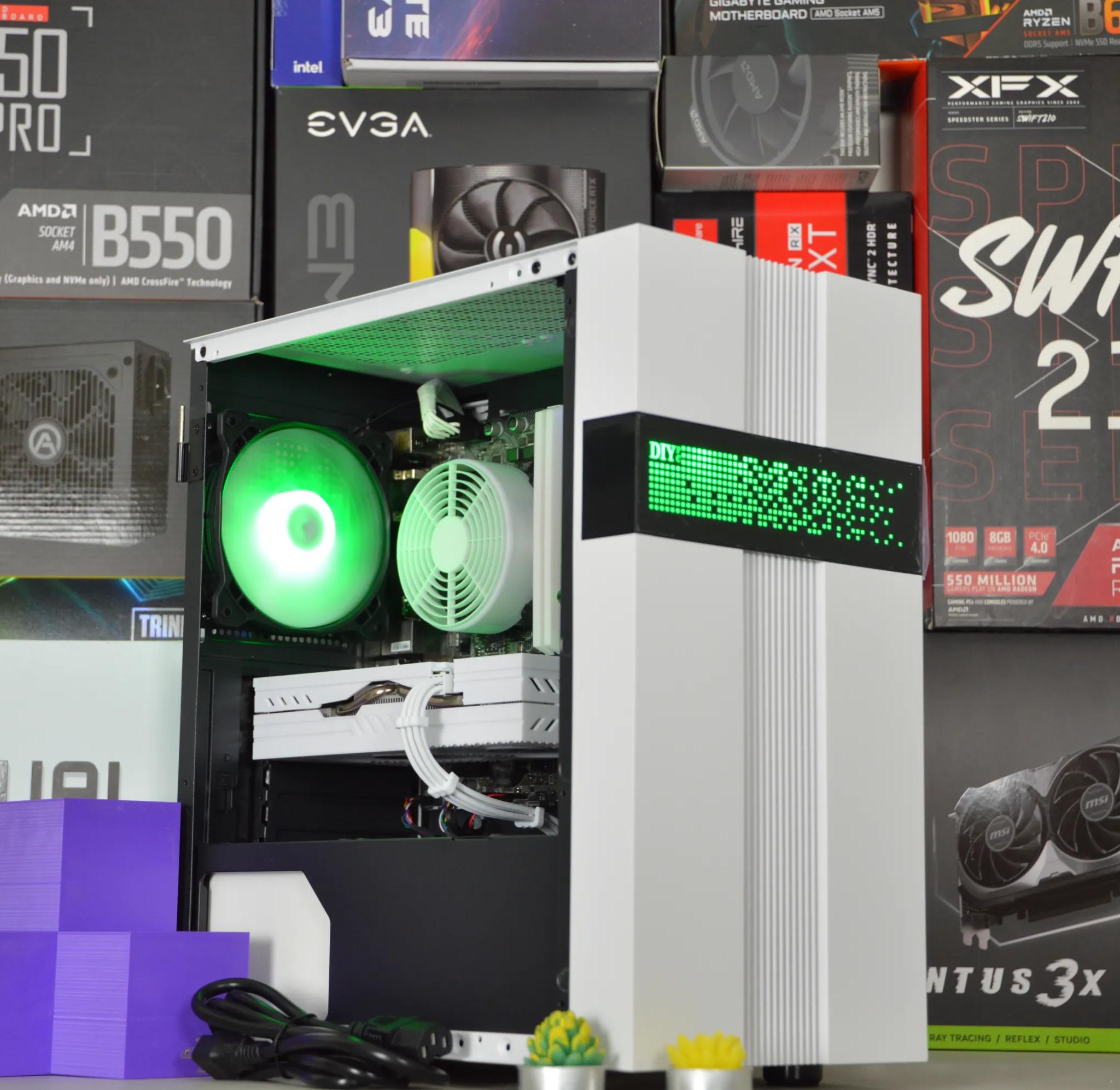 ⚫🌨️| RX 580 8GB | INTEL i5 8400 | 16GB DDR4 RAM | 512GB SATA SSD | Midnight Blizzard |