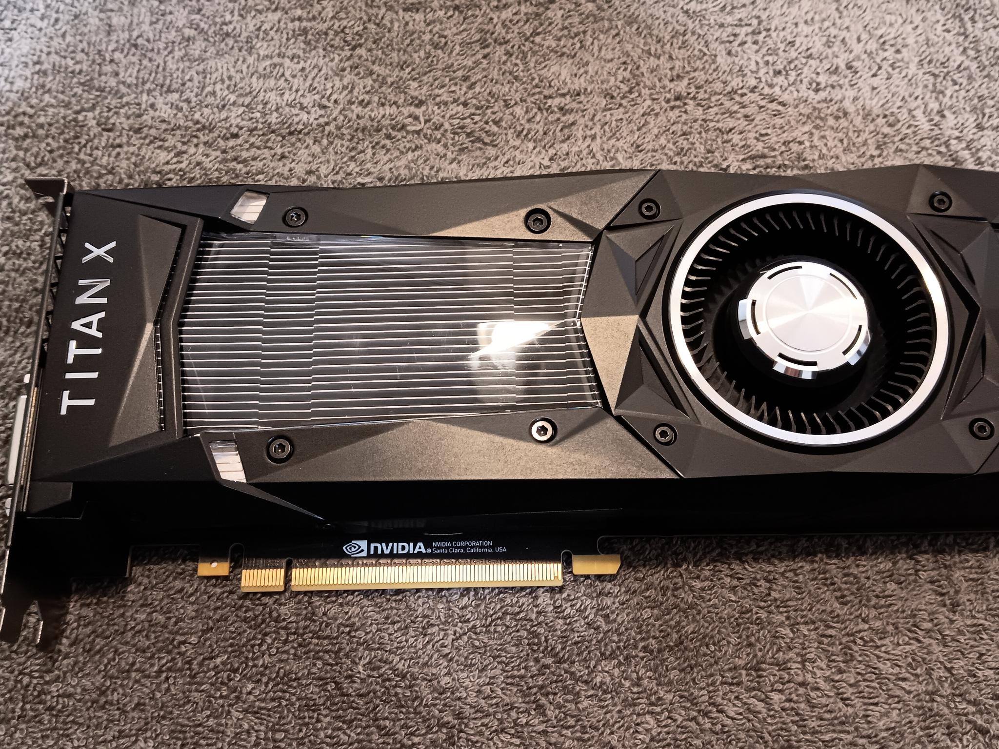 Nvidia Titan X Pascal 12GB *PLEASE READ DESCRIPTION CAREFULLY*