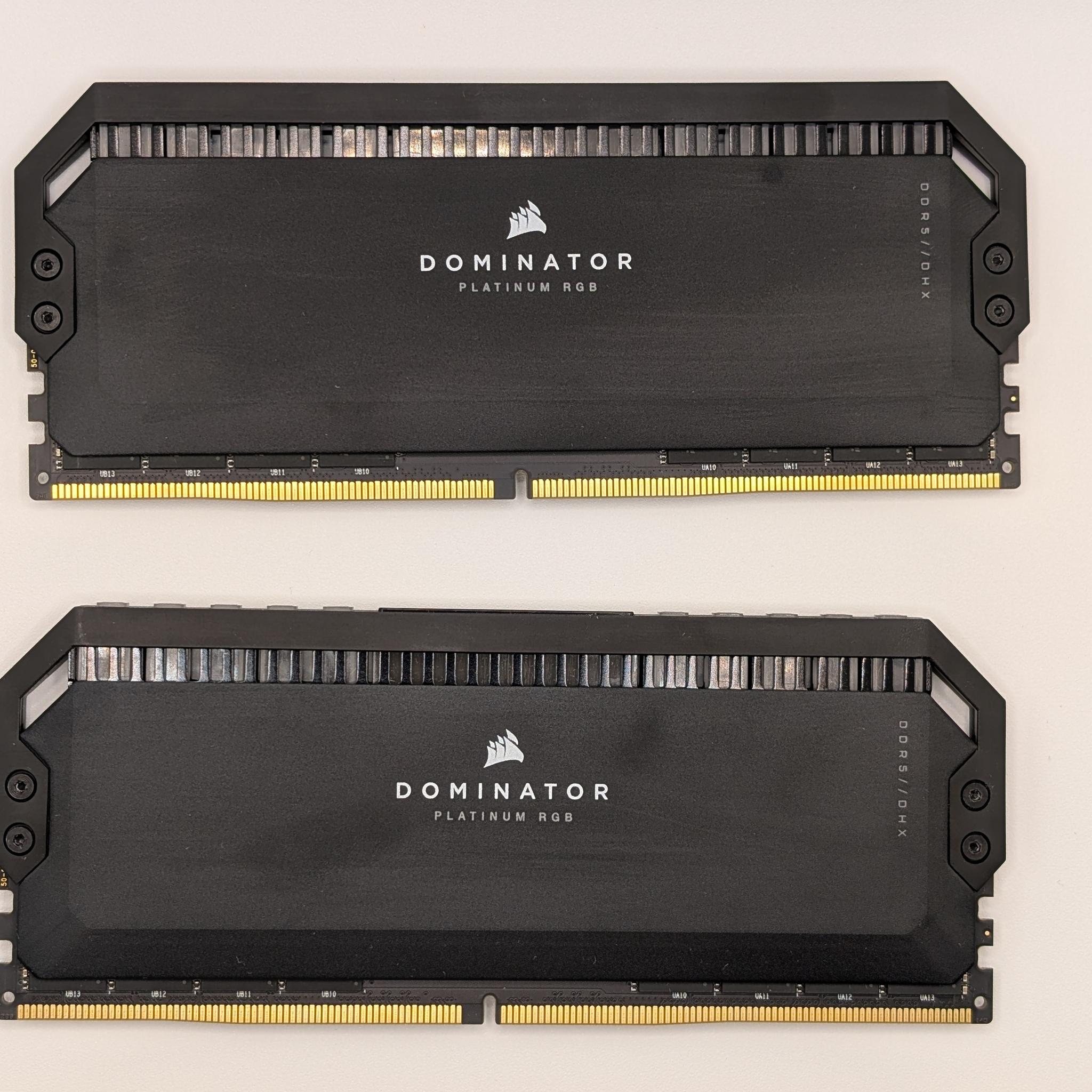 Corsair Dominator Platinum RGB 64GB (2x32GB) DDR5 DRAM 5600MT/s Memory Kit