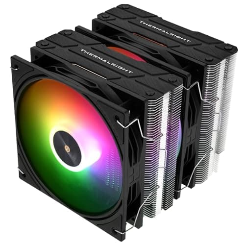 Thermalright Peerless Assassin 120 ARGB Black V3 CPU Air Cooler Dual TL-P12-S Fans for Intel and AMD