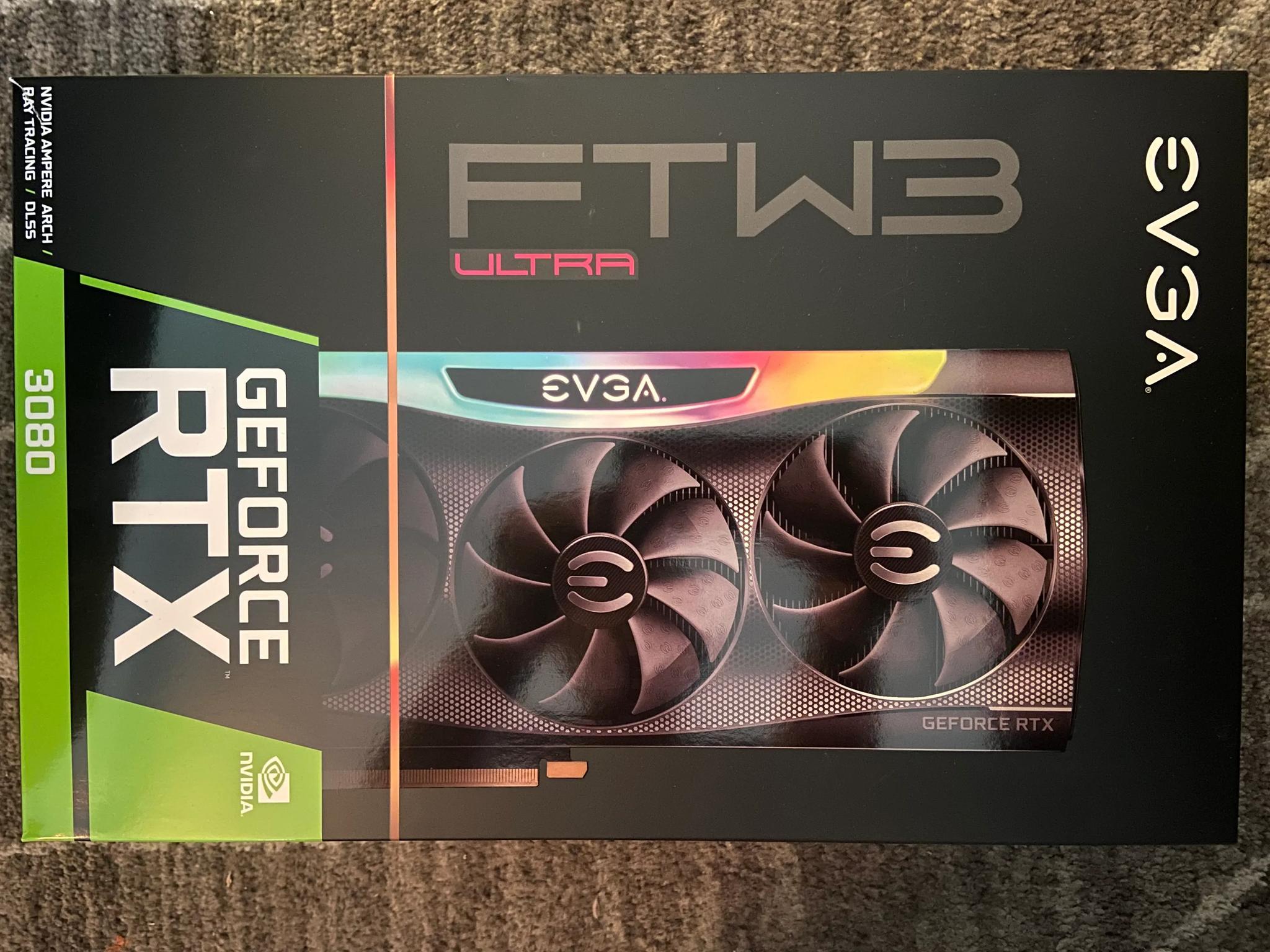 EVGA GeForce RTX 3080 FTW3 ULTRA GAMING RGB