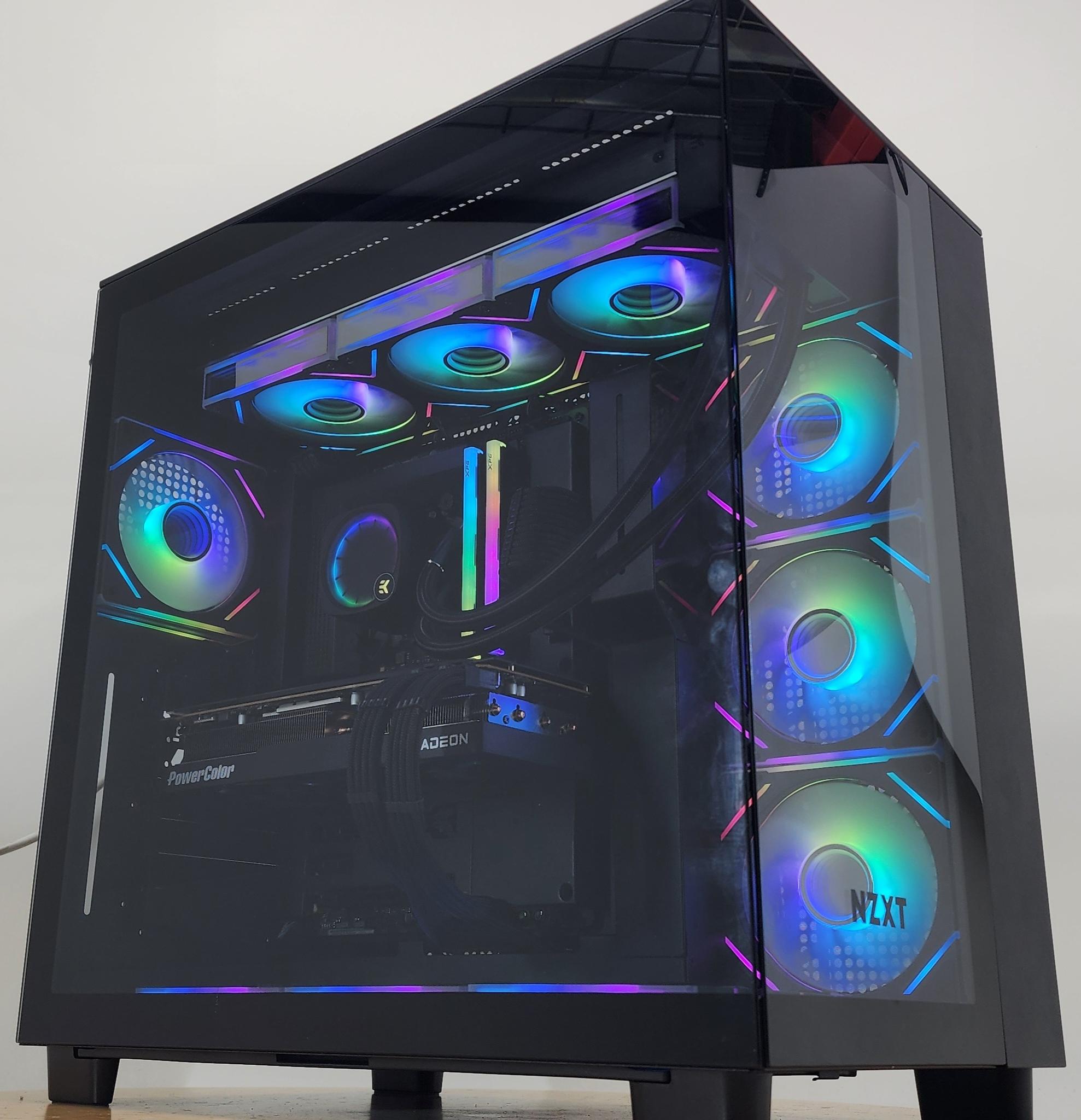 Gaming PC i7-13700K 32GB RAM 1TB SSD RX 7800 XT 16GB Windows 11 Computer