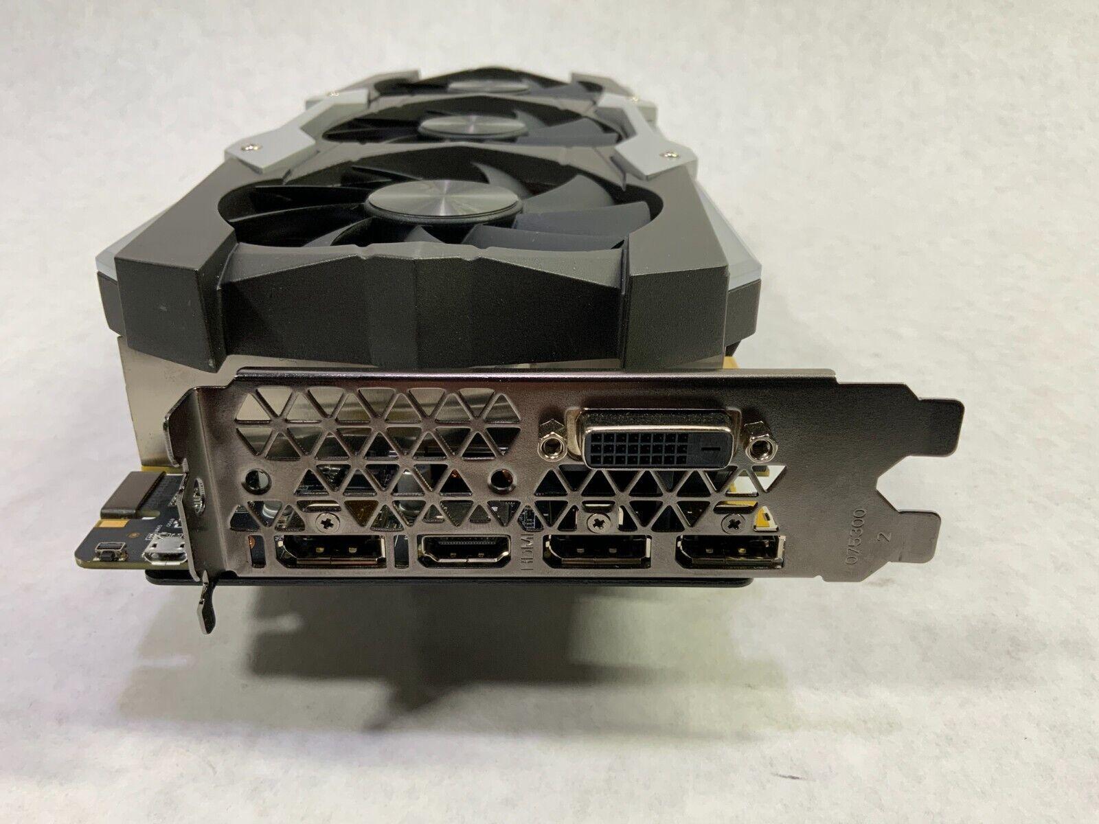 ZOTAC GeForce GTX 1080 Ti AMP Extreme 11GB GDDR5X Video Graphics Card