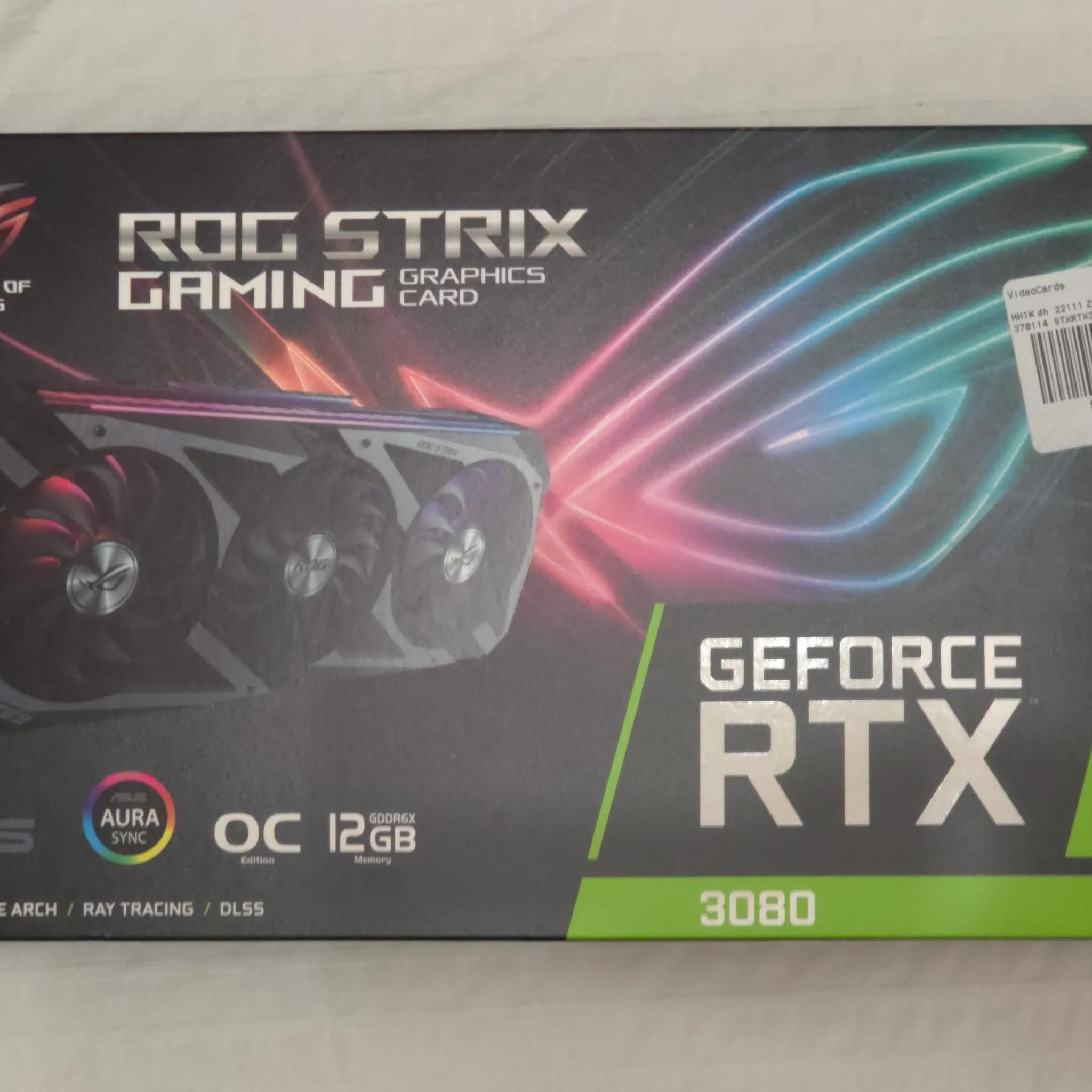 RTX 3080 ASUS ROG STRIX OC 12GB