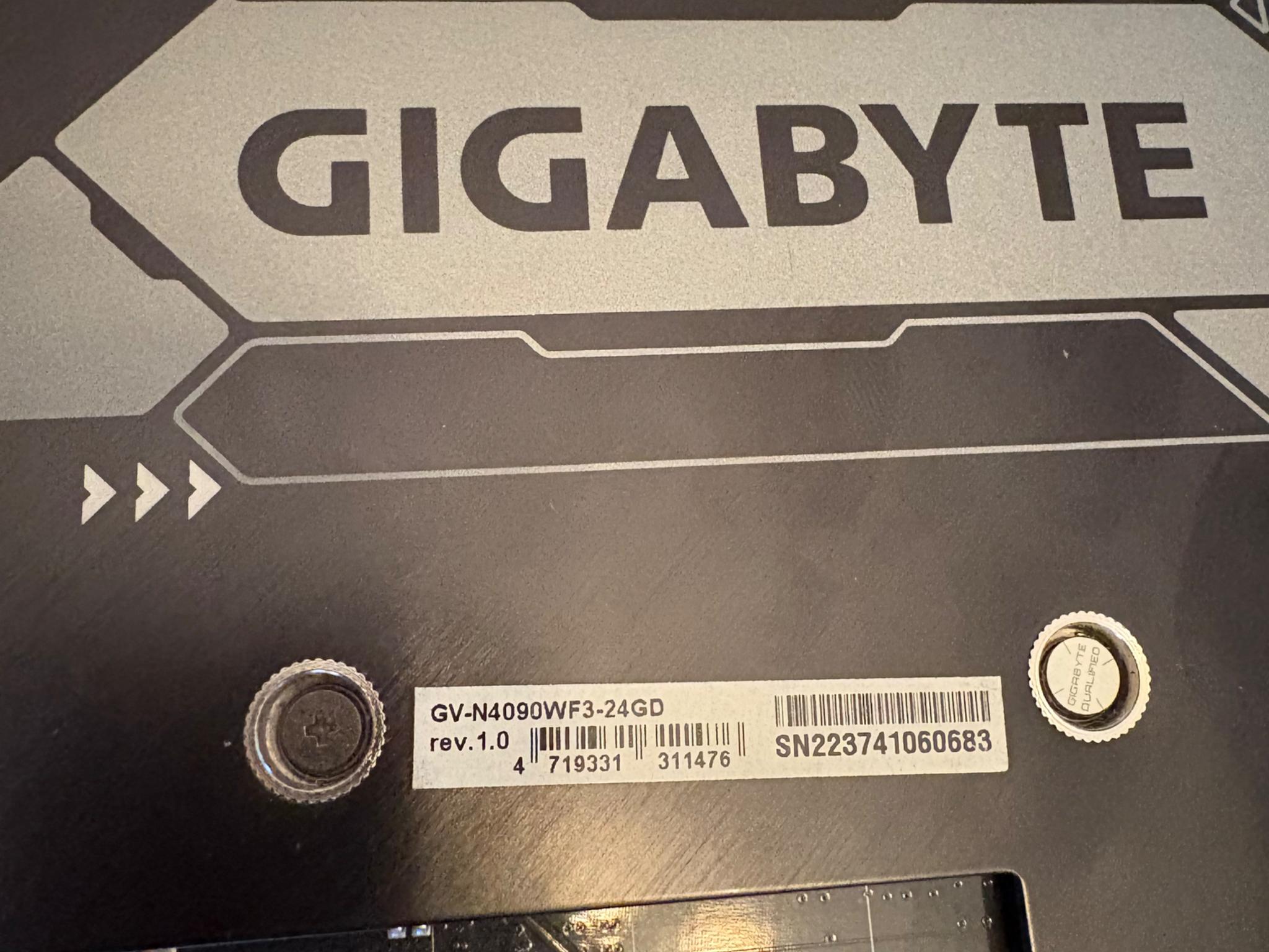 Gigabyte 4090 no box