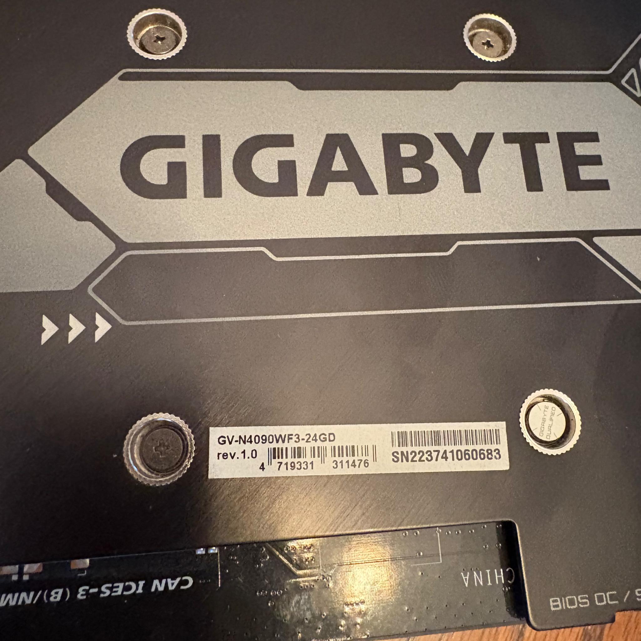 Gigabyte 4090 no box