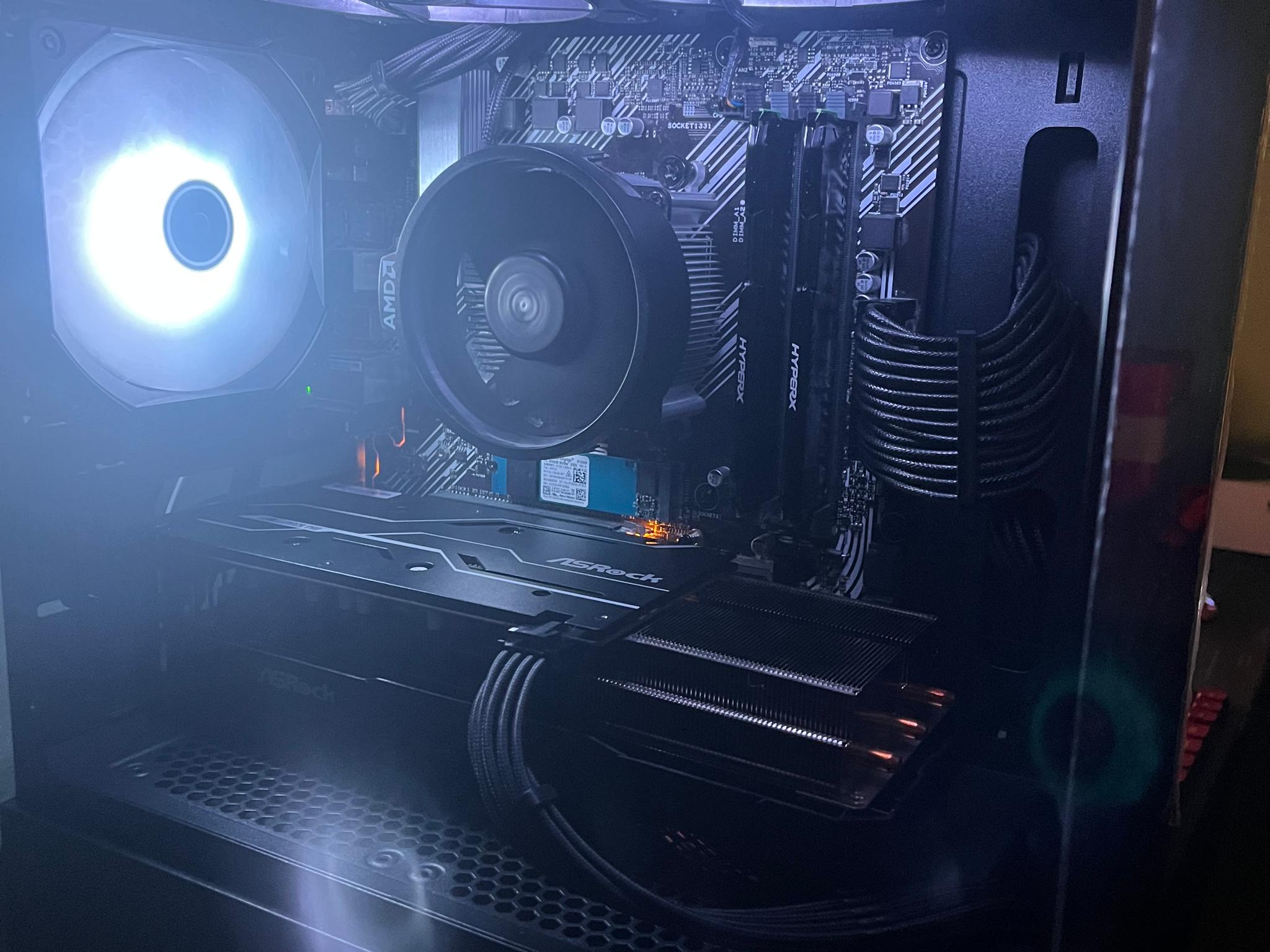Gaming PC — Ryzen 5 3600 / RX 5600 XT / 16GB RAM / 512GB NVMe