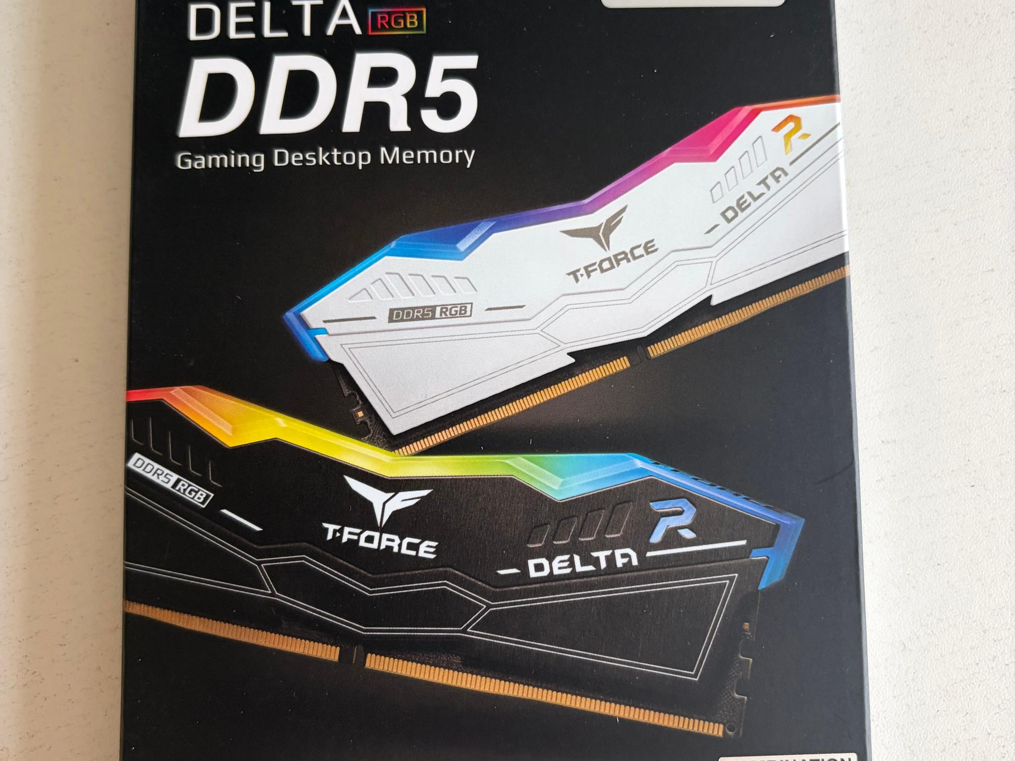 16GB DDR5 (2x8GB) 6000MTs