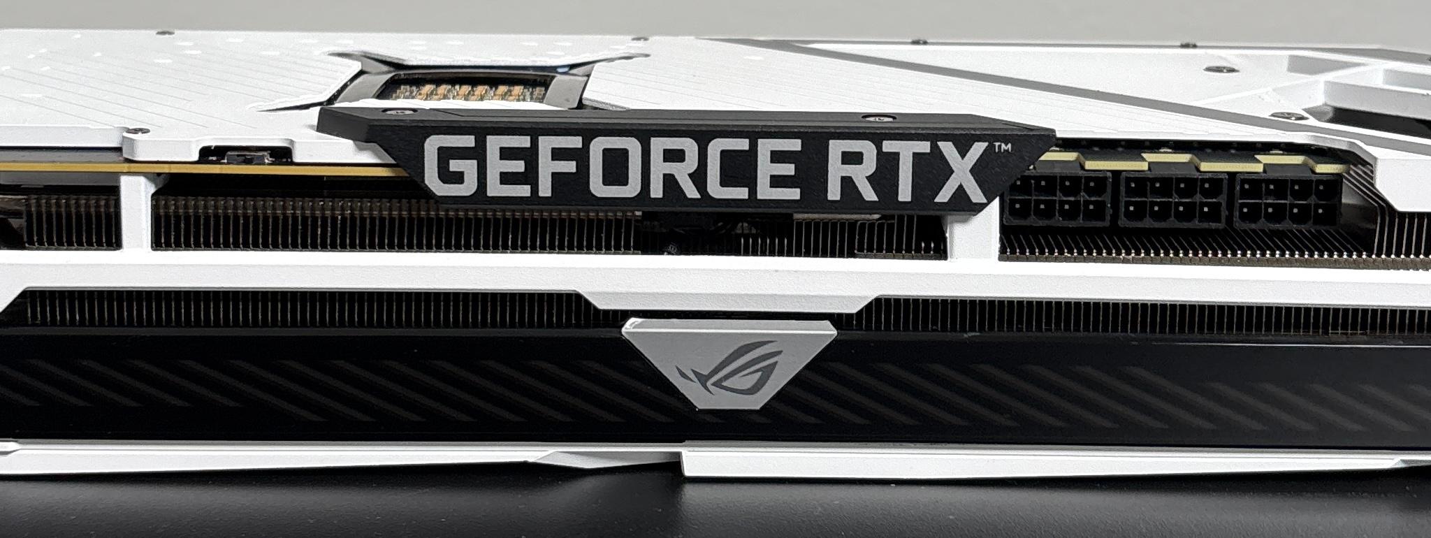 White ASUS ROG STRIX GAMING OC GeForce RTX 3080 10GB