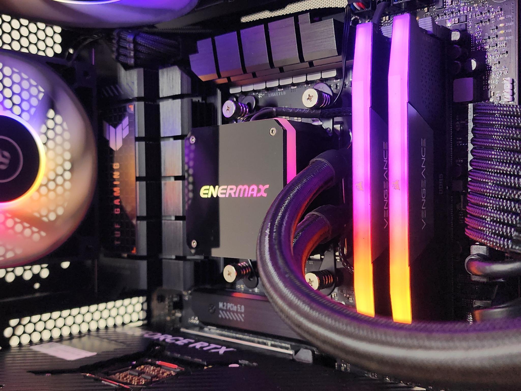 Gaming PC Ryzen 7 7800X3D 48GB RAM 2TB SSD RTX 4080 16GB Windows 11 Computer