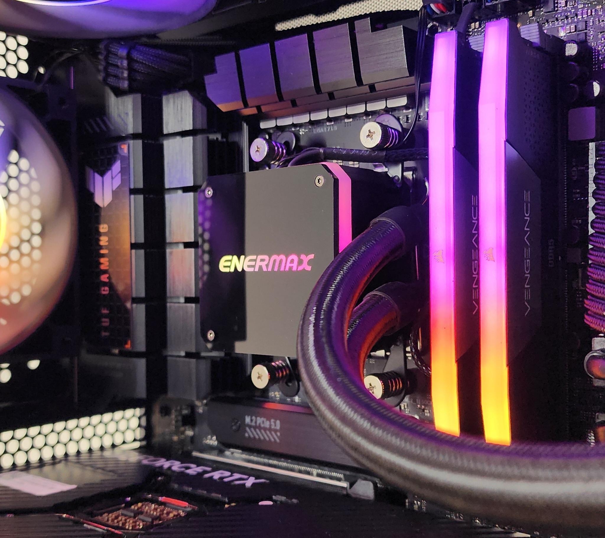 Gaming PC Ryzen 7 7800X3D 48GB RAM 2TB SSD RTX 4080 16GB Windows 11 Computer