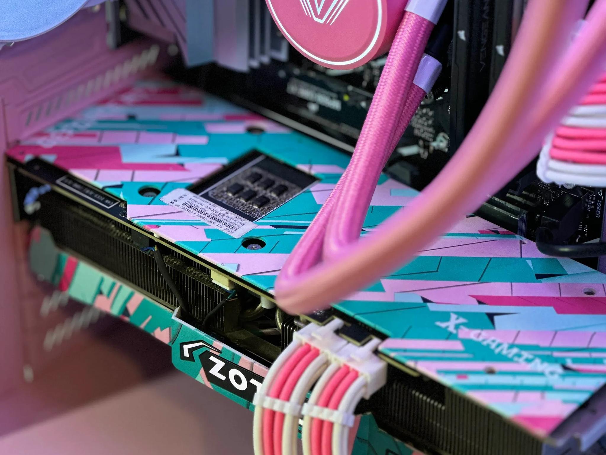 Pink Gaming PC | Intel i7-12700KF | Nvidia RTX 3080 10GB | 32GB RAM | 1TB SSD | WIFI |