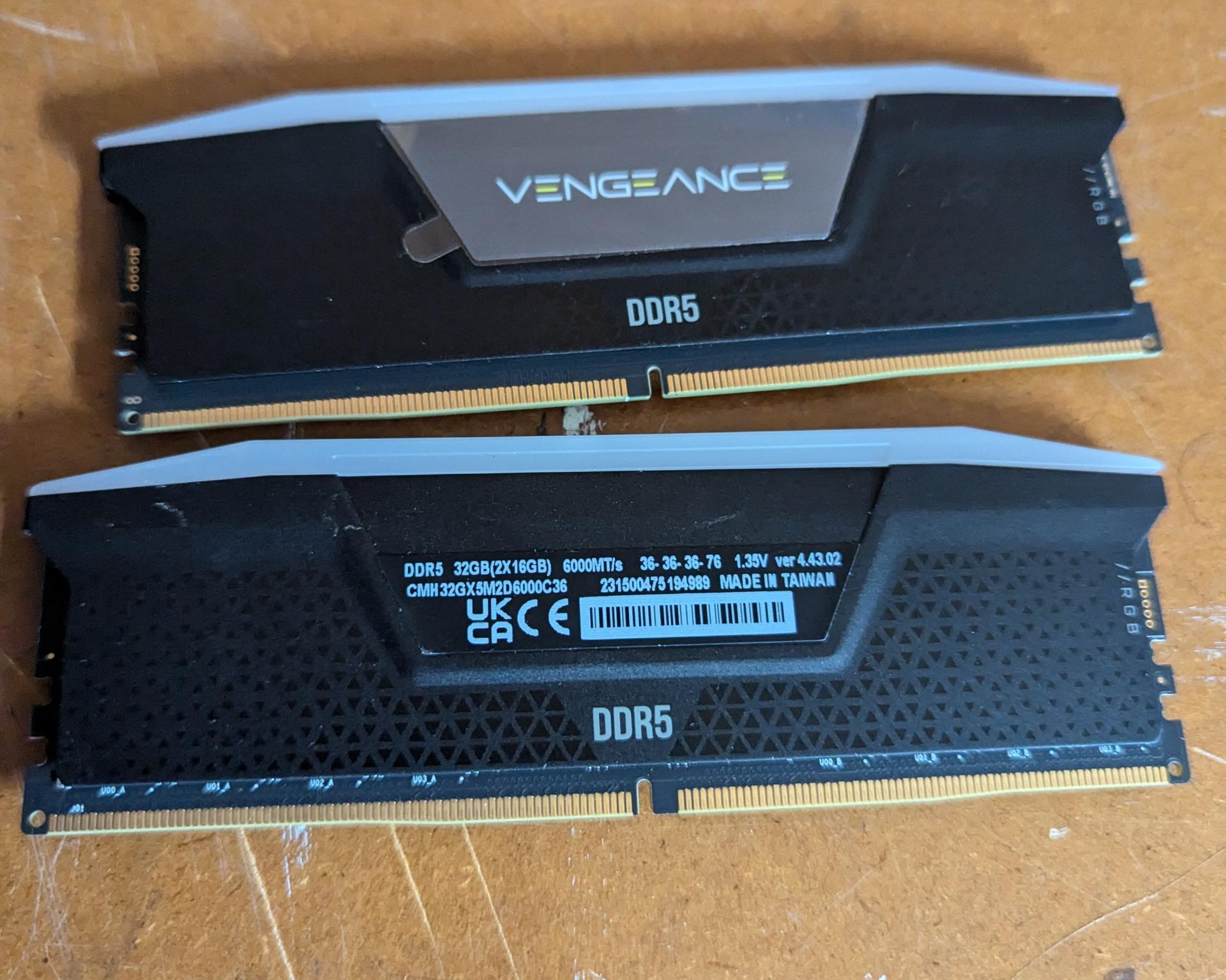 Vengeance RGB DDR5