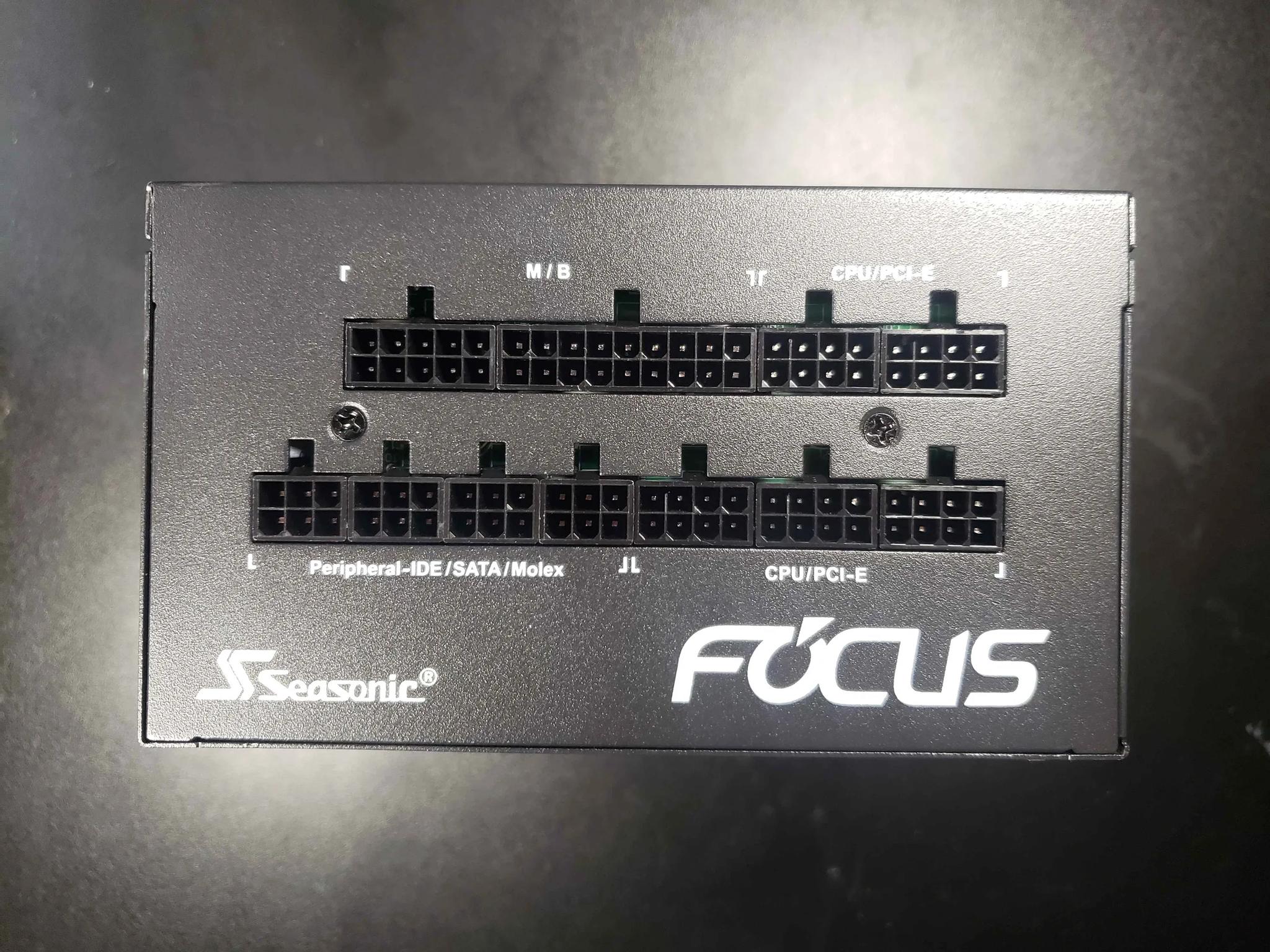 Seasonic Focus GX-1000 Fully Modular 80+ Gold Power Supply w/ Cables