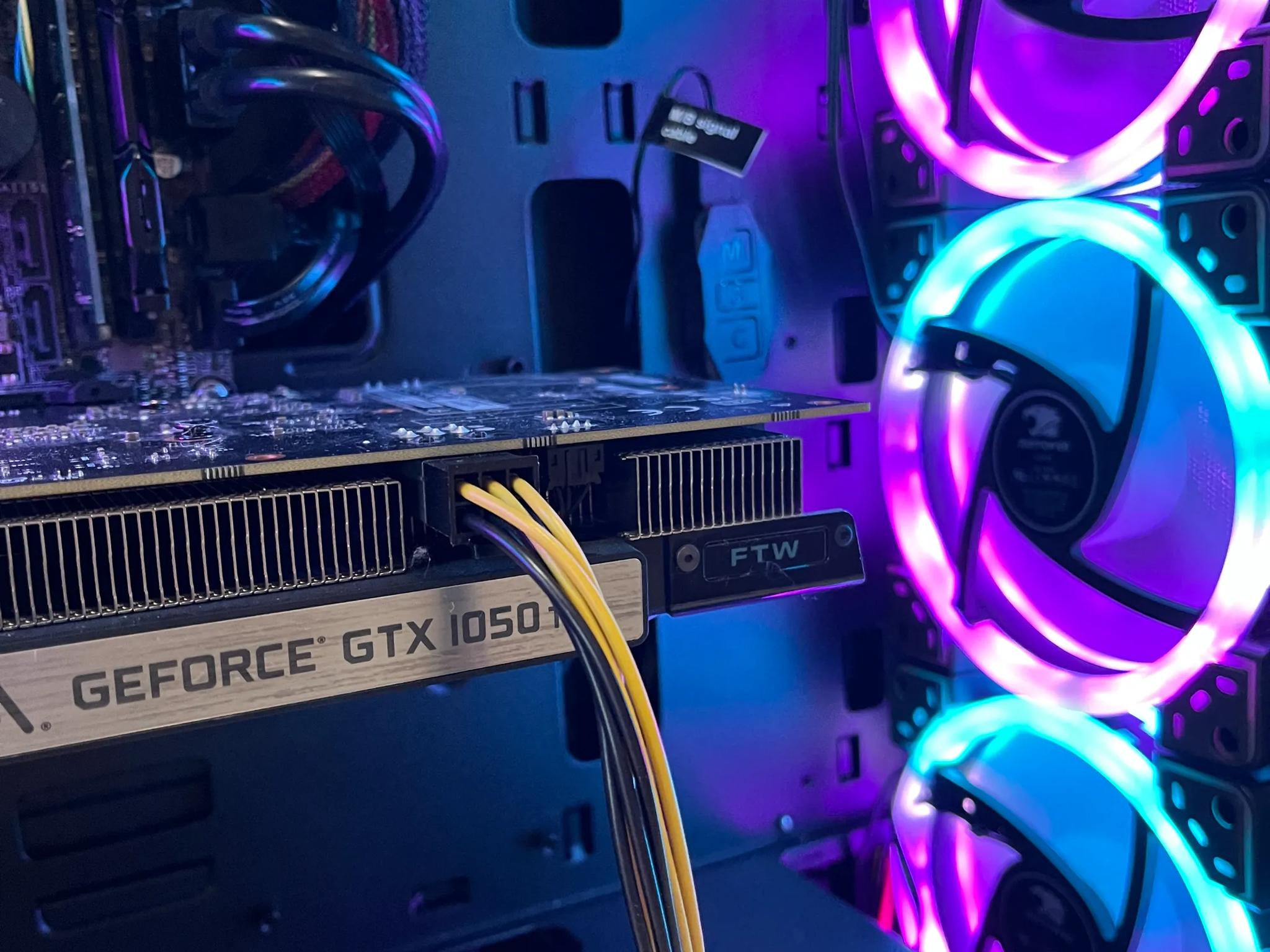 🎮 Entry-Level Gaming PC – RGB Case w/ Remote | Intel i5 + GTX 1050 Ti + SSD + HDD + 12GB RAM 💡