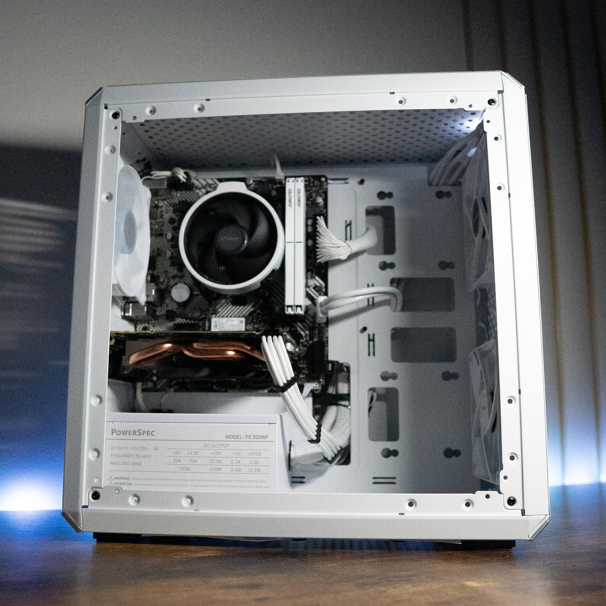 🌨🌨 | GTX 1080 8GB | RYZEN 5 1600X | 16GB DDR4 RAM | 2TB | Arctic Chill