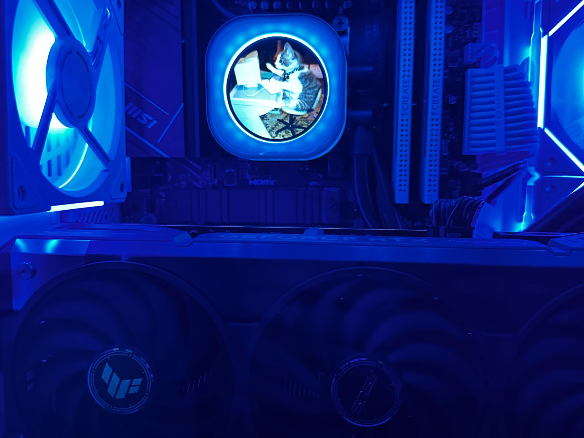 White & Black Hyte Y40, 7800x3d paired with an ASUS TUF 5070ti 16gb