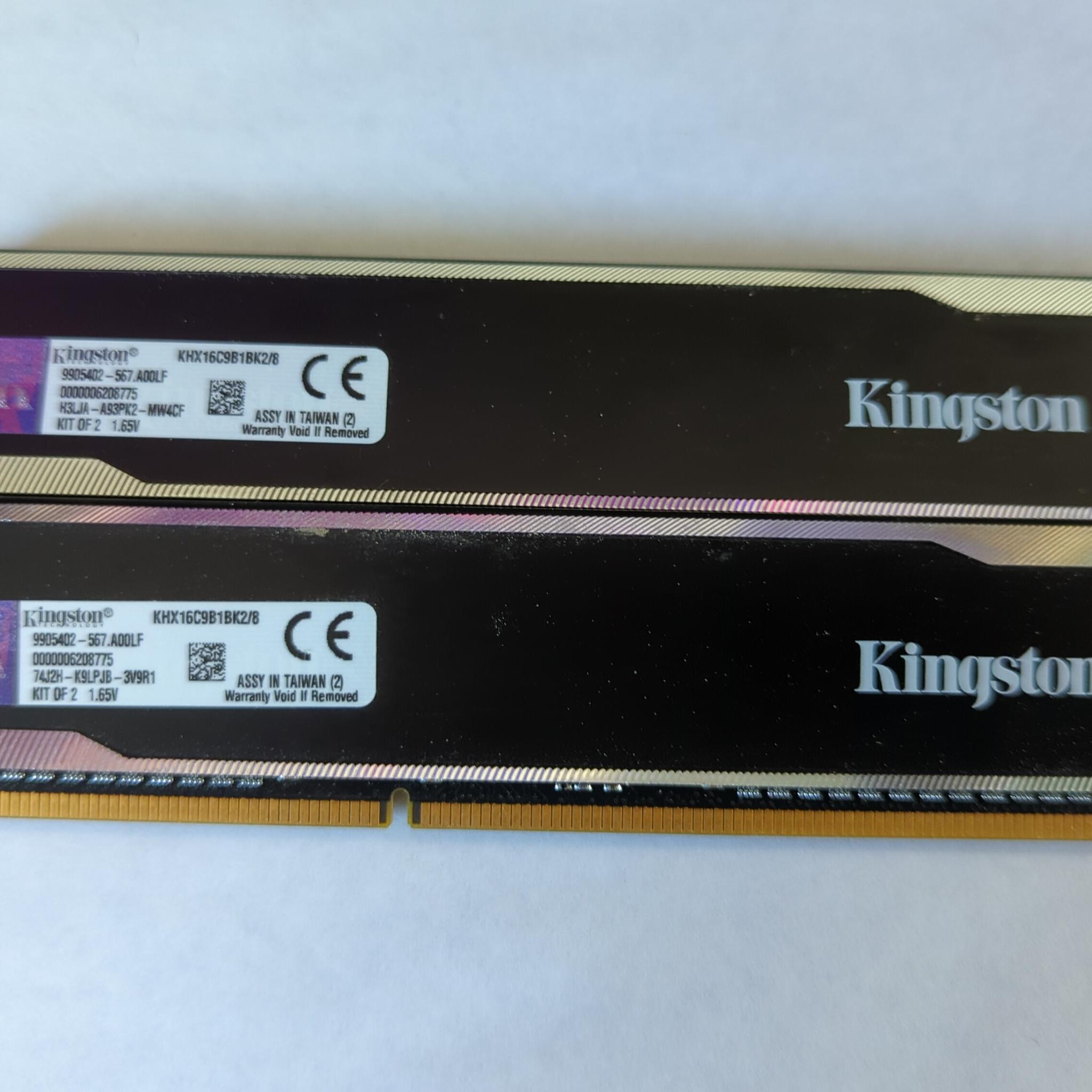 Kingston ddr3 16gb 1600mhz