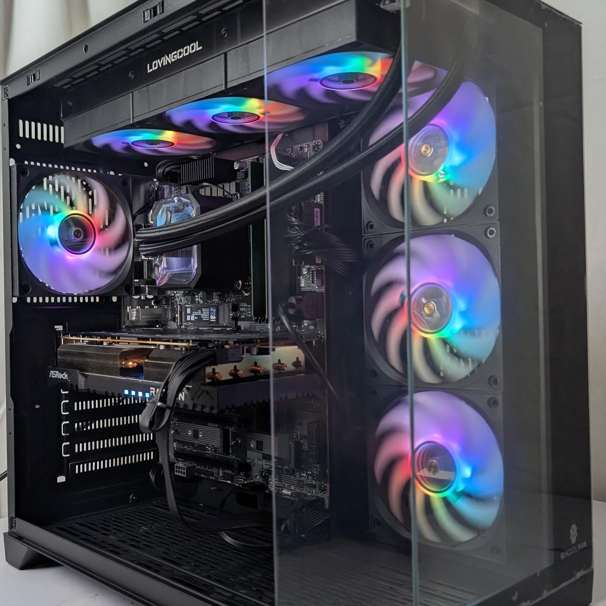 RX 7800XT | CORE ULTRA 5 265KF | 16GB DDR5 | 1TB NVME | 650W