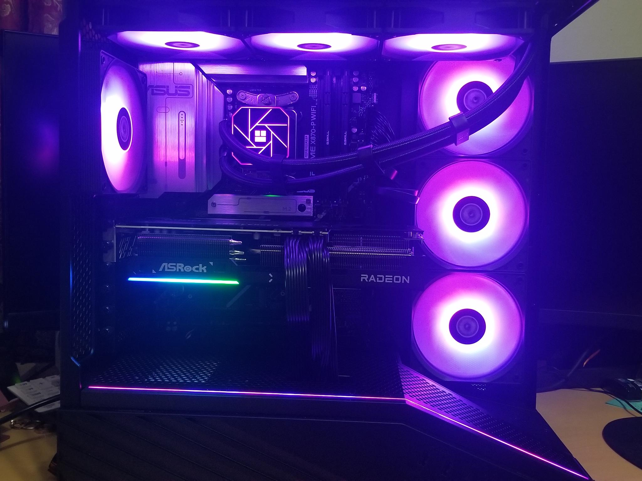 Solid Gaming PC | 9850X3D | 9070 XT | 32g DDR5-6000 | 2 Tb NVME