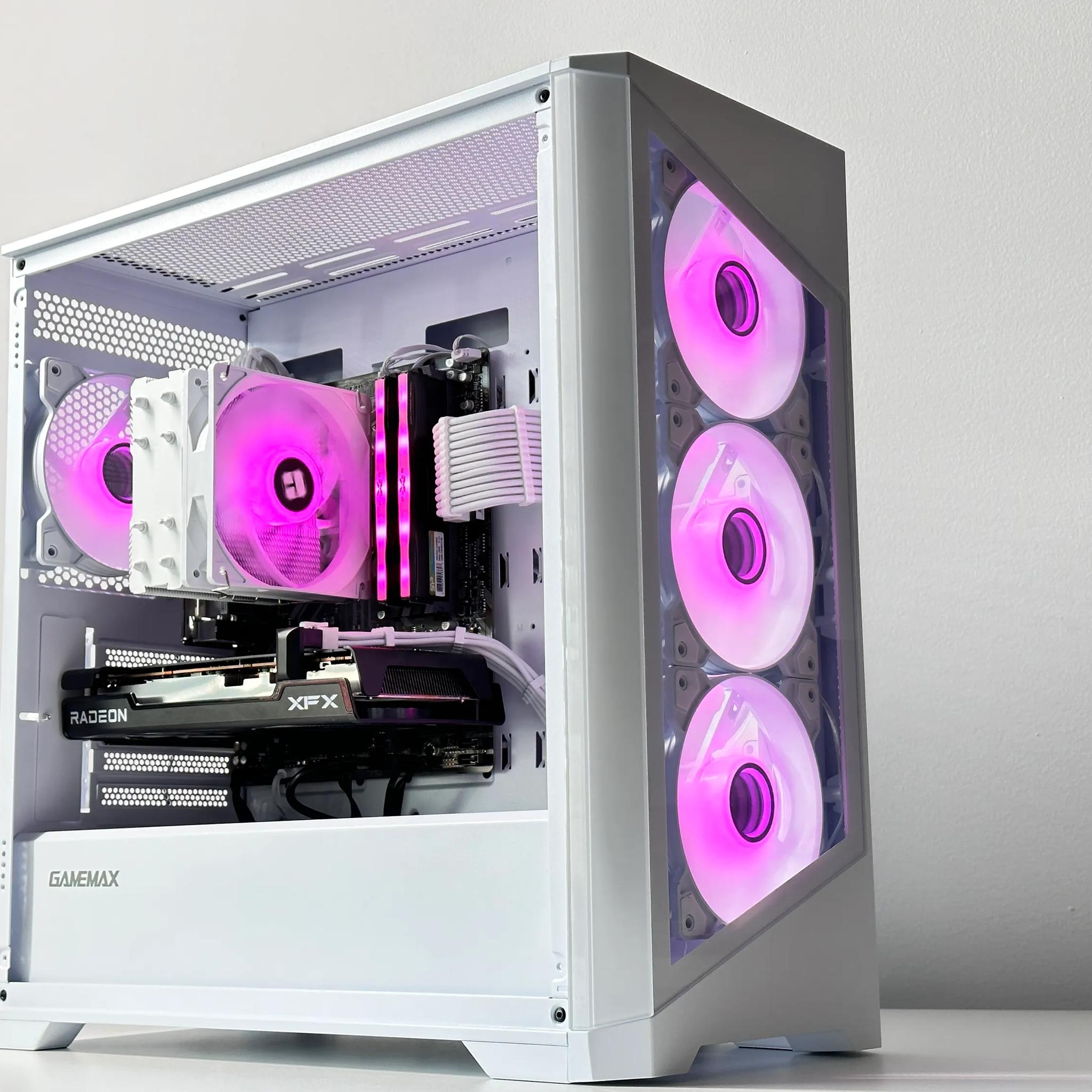 🧊Iceberg🧊 AMD RX 6650 XT 8GB🌨️AMD Ryzen 5 5600X 6Core🌨️32GB DDR4🌨️ 1TB SSD NVME