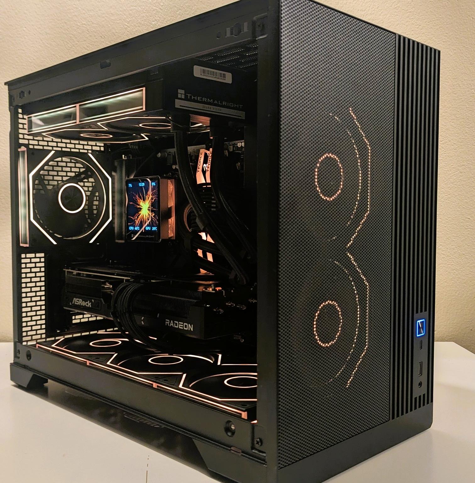 Slick Gaming PC 9070 XT 16GB | RYZEN 9600X | 16GB DDR5 | 1TB SSD | 240MM LCD AIO | 850W GOLD|