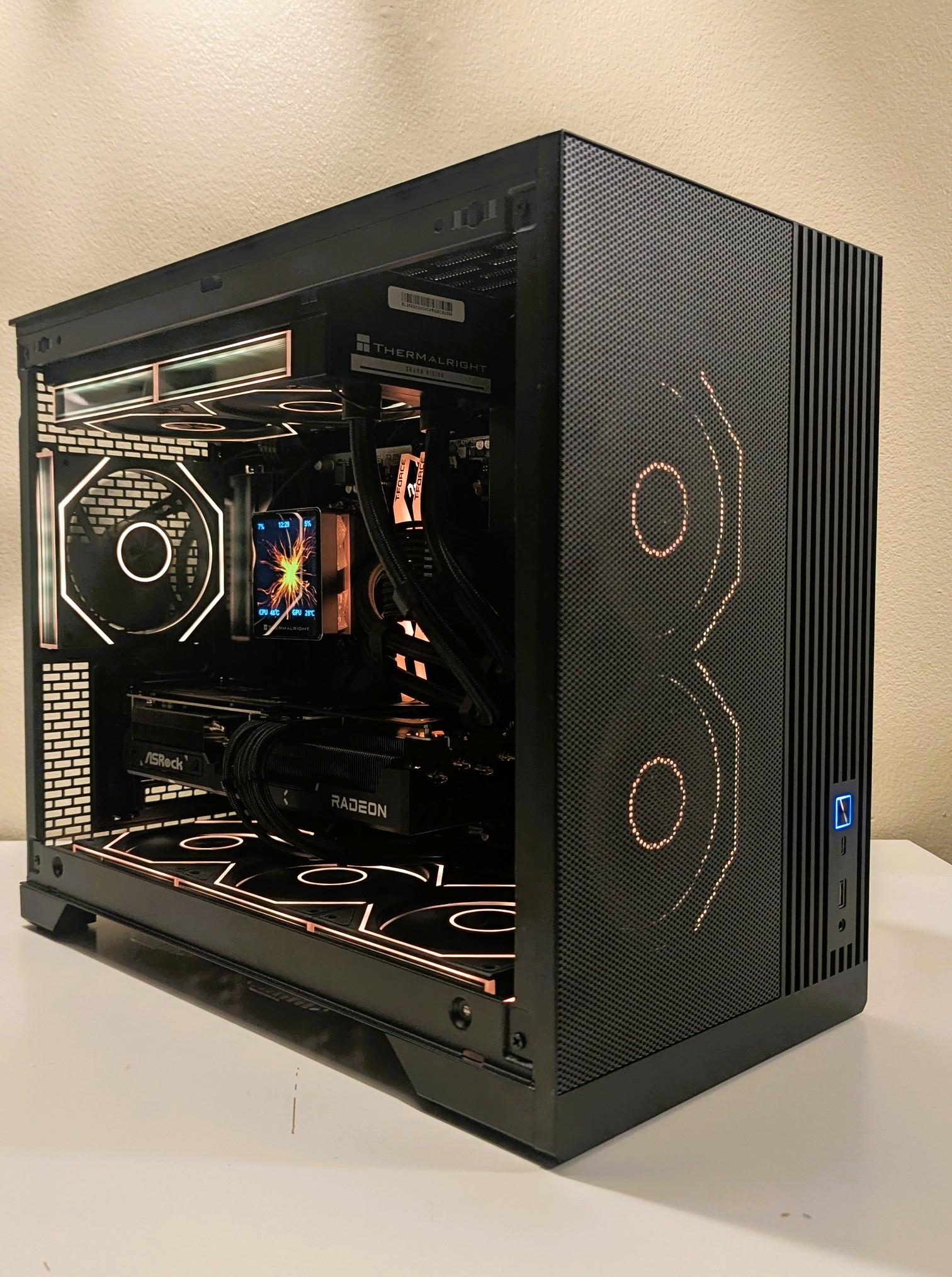 Tron Gaming PC 9070 XT 16GB | RYZEN 9600X | 16GB DDR5 | 1TB SSD | 240MM LCD AIO | 850W GOLD|
