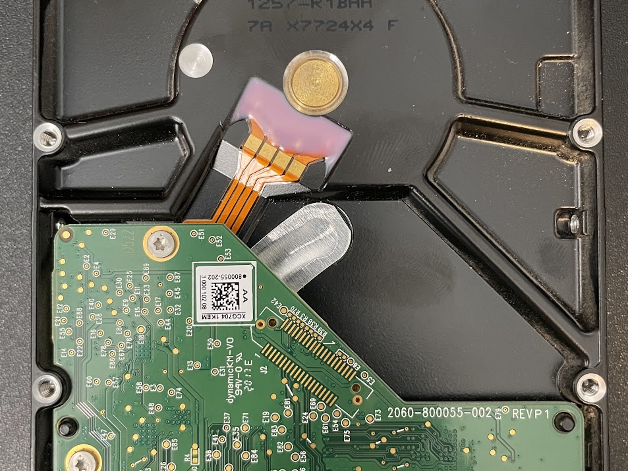 USED - WD Blue 4TB Desktop Hard Disk Drive - 5400 RPM SATA 6Gb/s 64MB Cache 3.5 Inch - WD40EZRZ