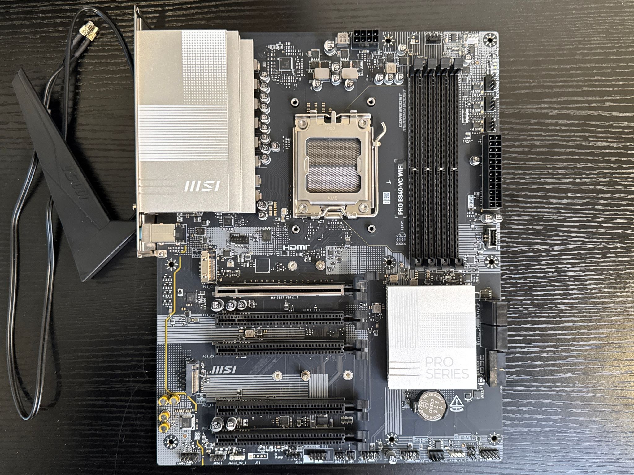 MSI B840-VC Wifi AM5 motherboard