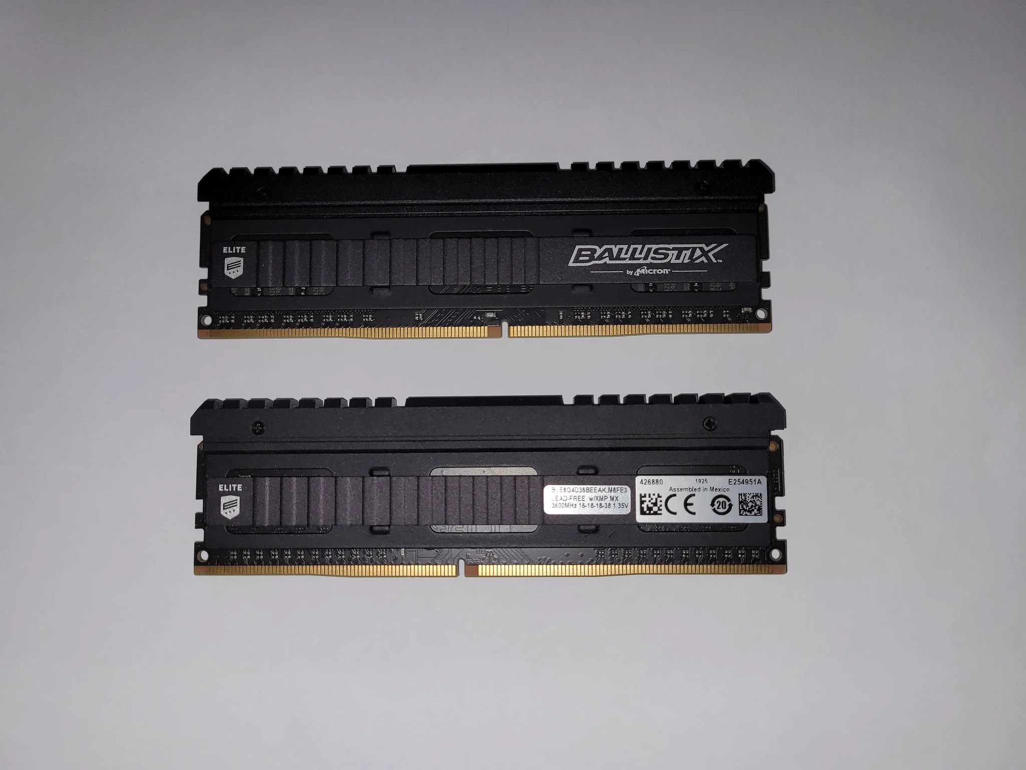 Crucial Ballistix Elite 3600 MHz DDR4 DRAM Memory Kit 16GB (8GBx2) CL16 BLE2K8G4D36BEEAK