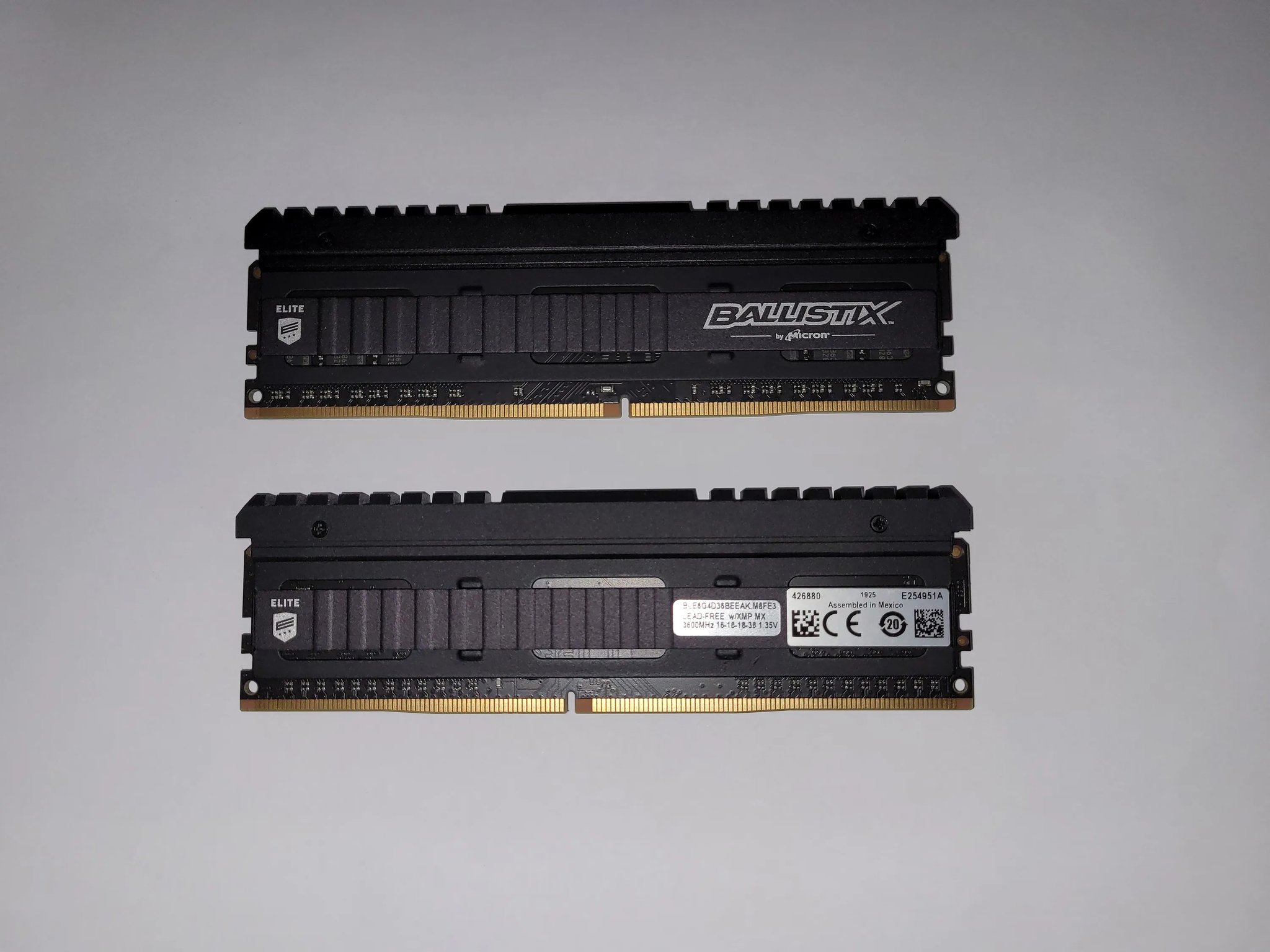 Crucial Ballistix Elite 3600 MHz DDR4 DRAM Memory Kit 16GB (8GBx2) CL16 BLE2K8G4D36BEEAK