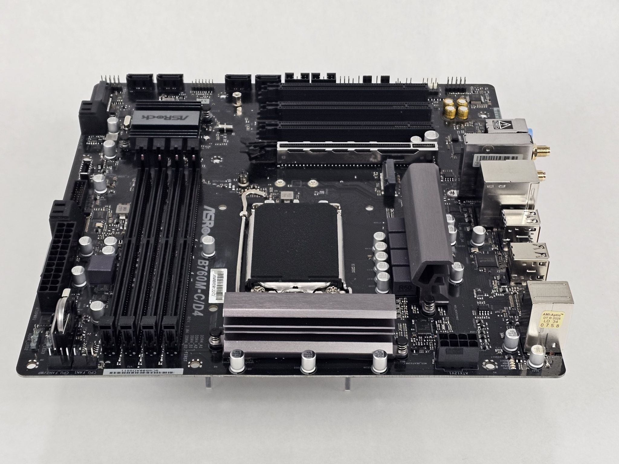 ASRock B760M-C/D4 LGA1700 DDR4 mATX Motherboard