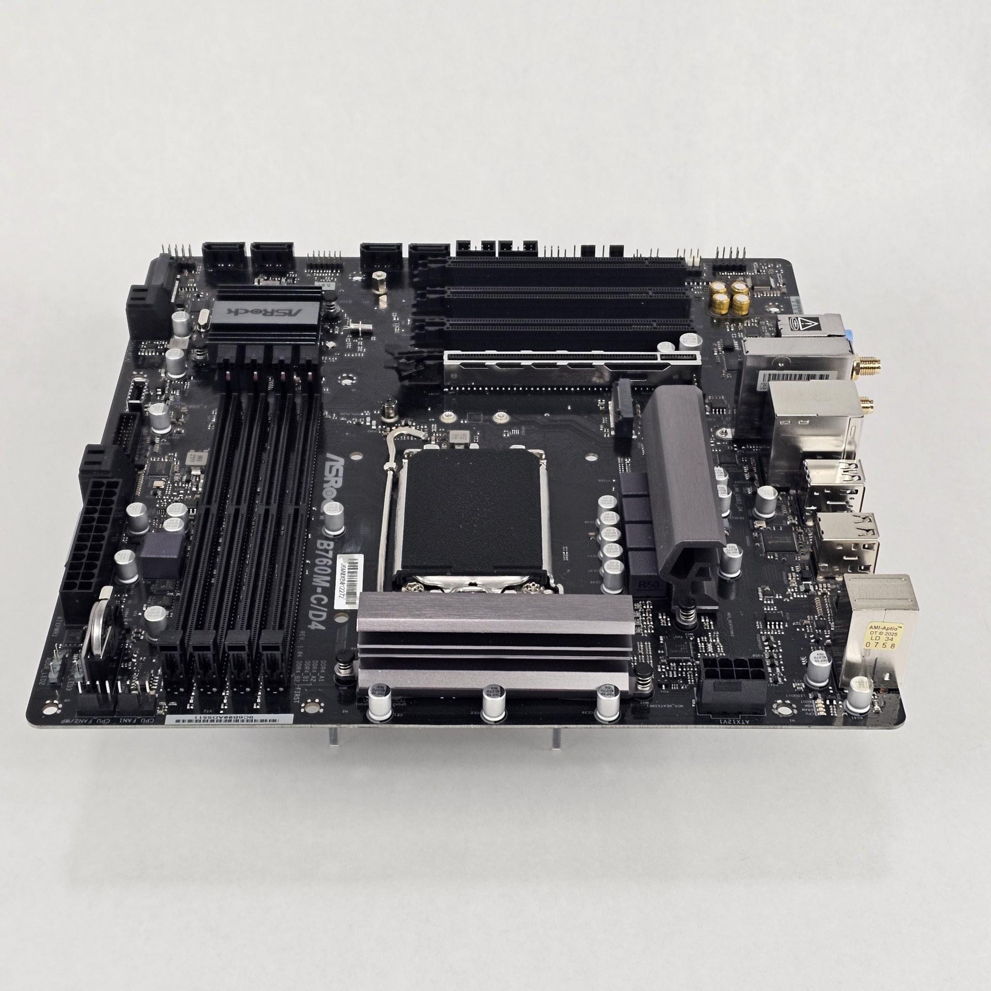 ASRock B760M-C/D4 LGA1700 DDR4 mATX Motherboard